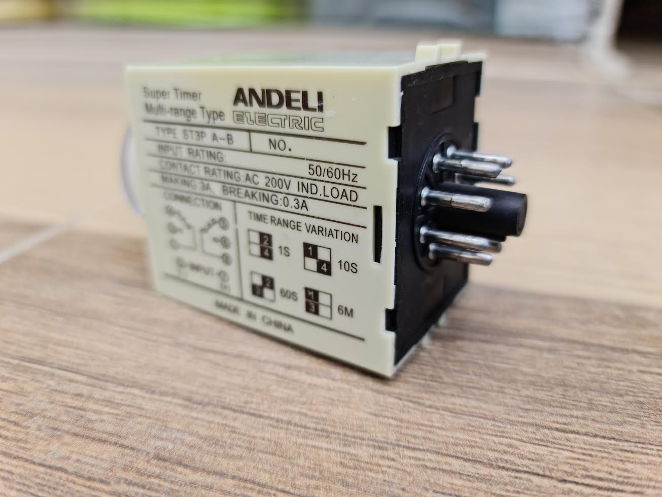 Timer Relay  Multi range Type 24VDC