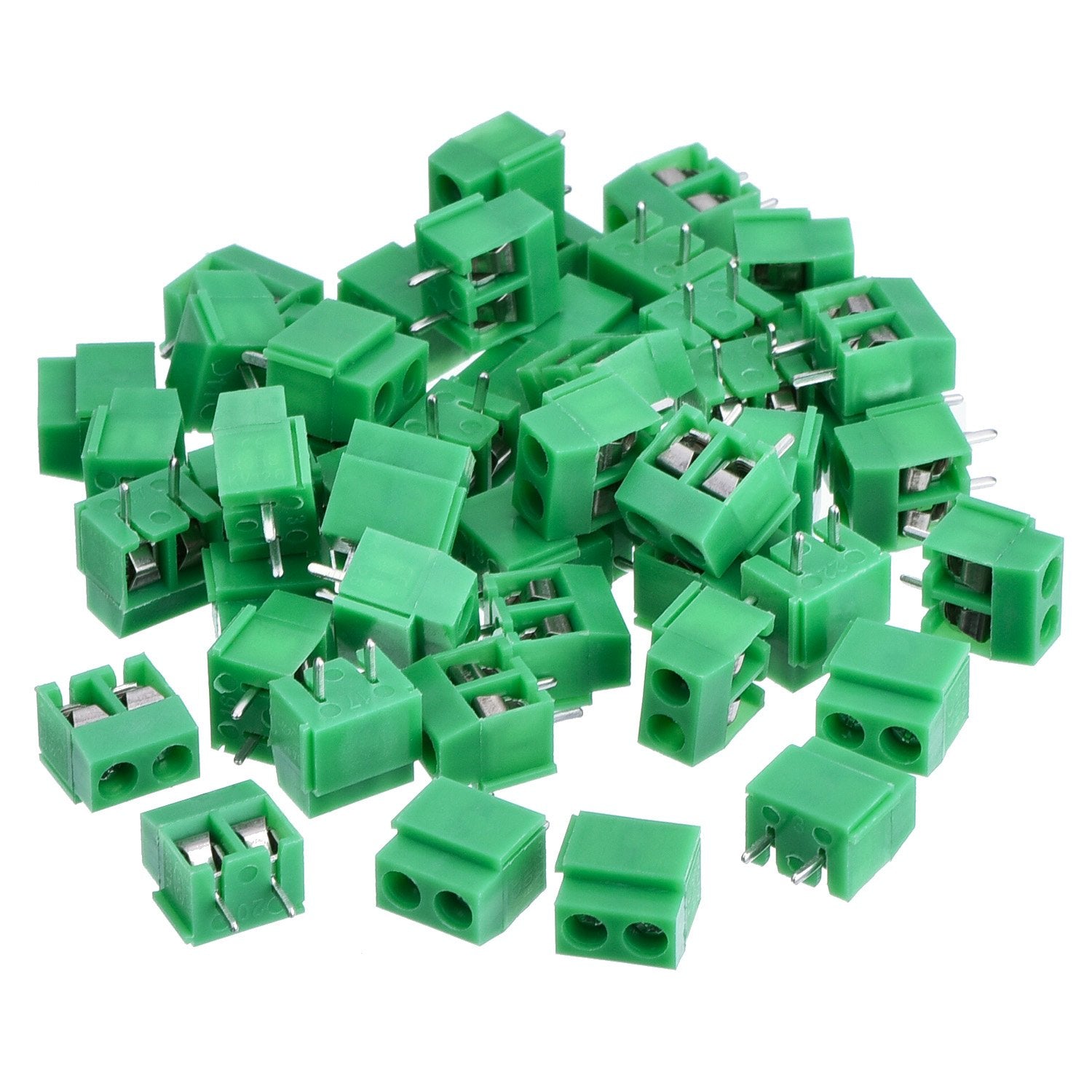 PCB Mount Screw Terminal Block Connector 300V 10A (Green)