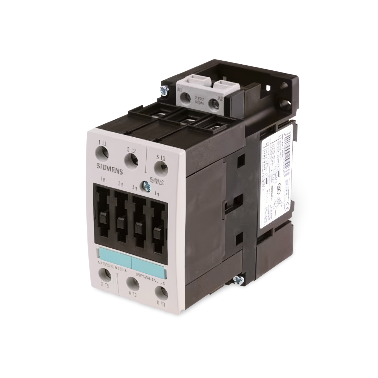 Siemens 3RT1034-1AP00 3 Pole Contactor, 3NO, 32 A, 15 kW