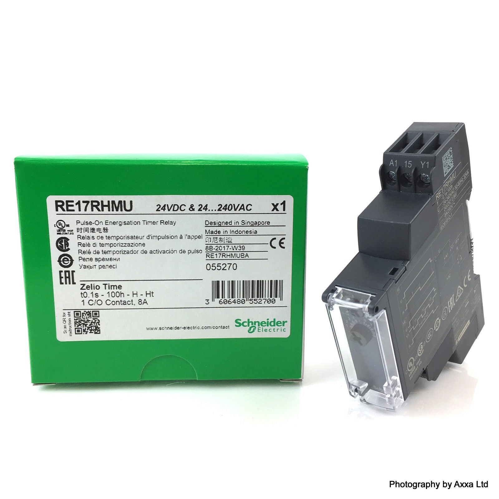 Time Delay Relay Schneider 0.1s-100h RE17RHMU