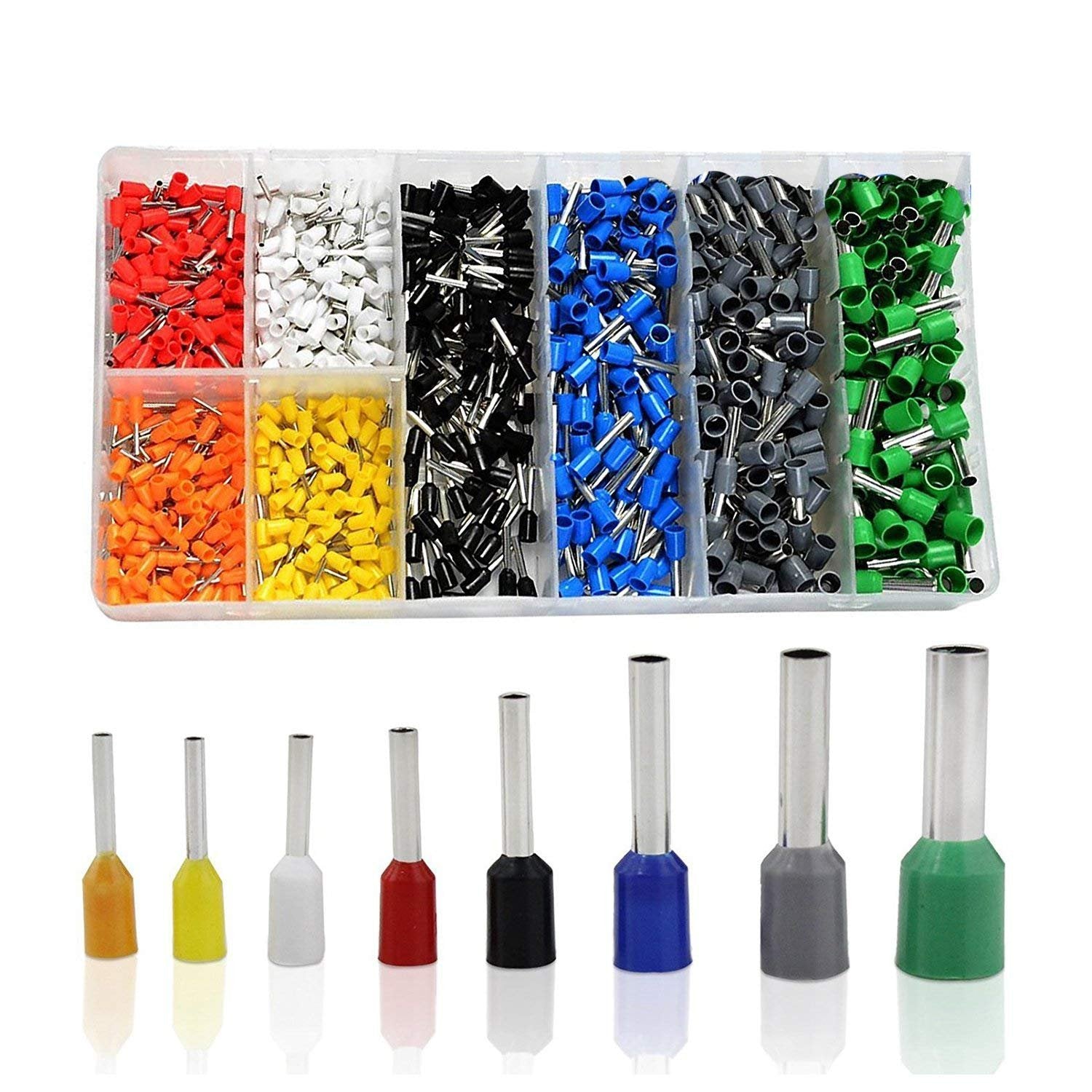 Insulated Bootlace lugs all colours