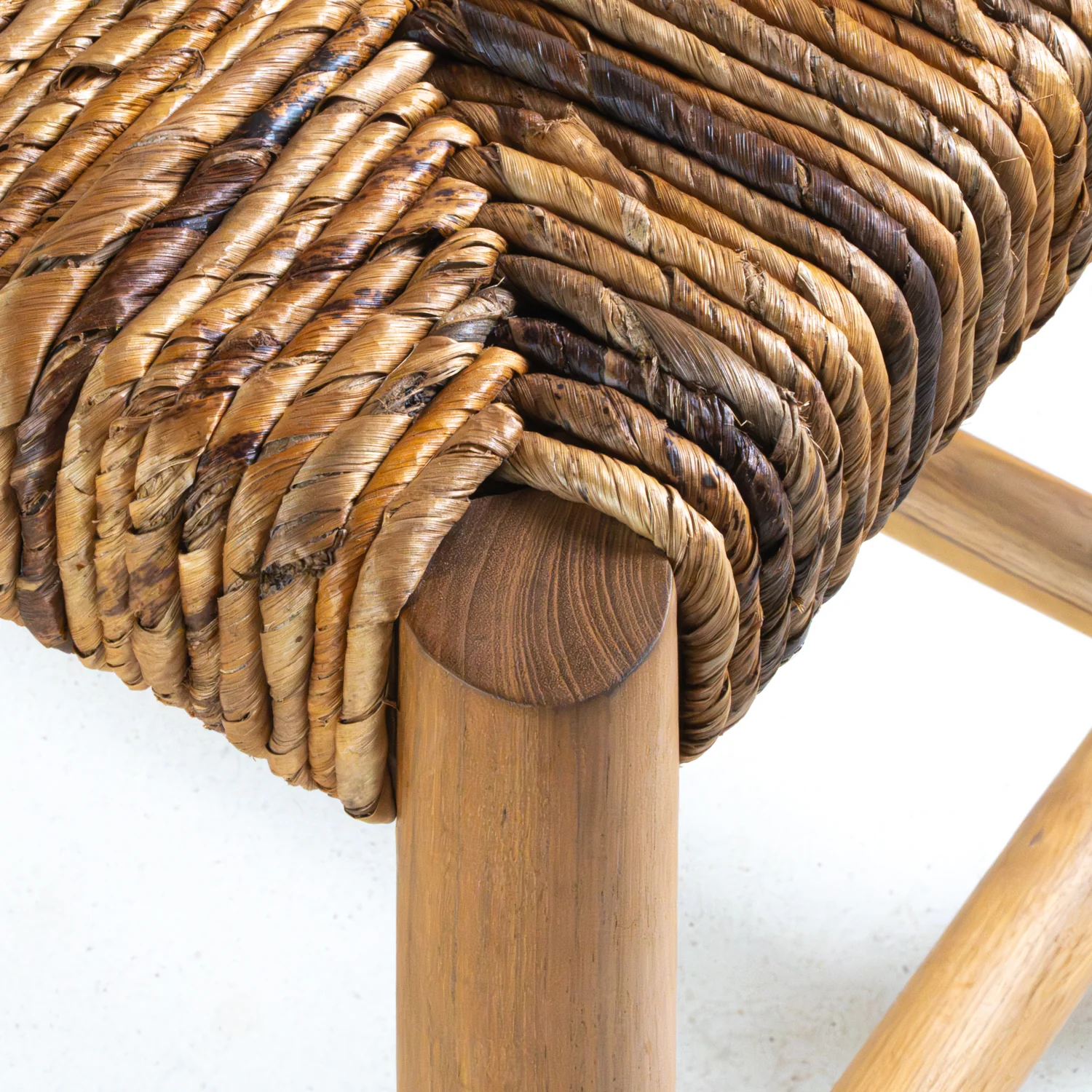 Loki Banana Leaf Bar Stool