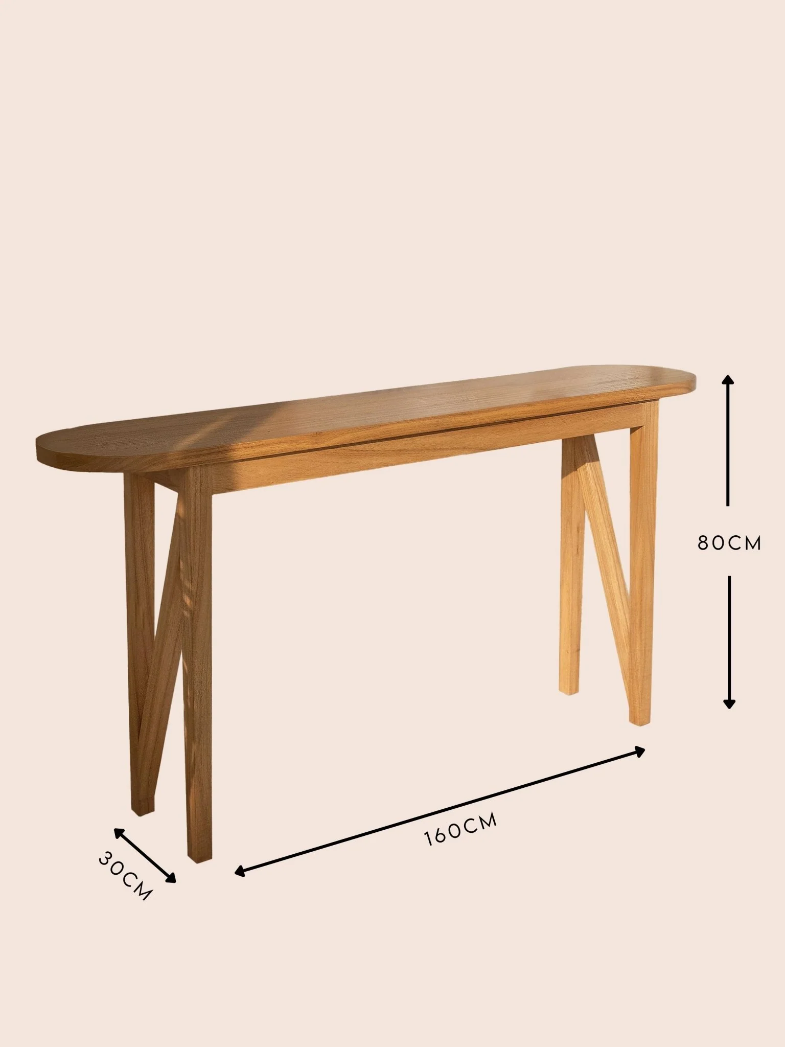 Sari Wooden Console Table