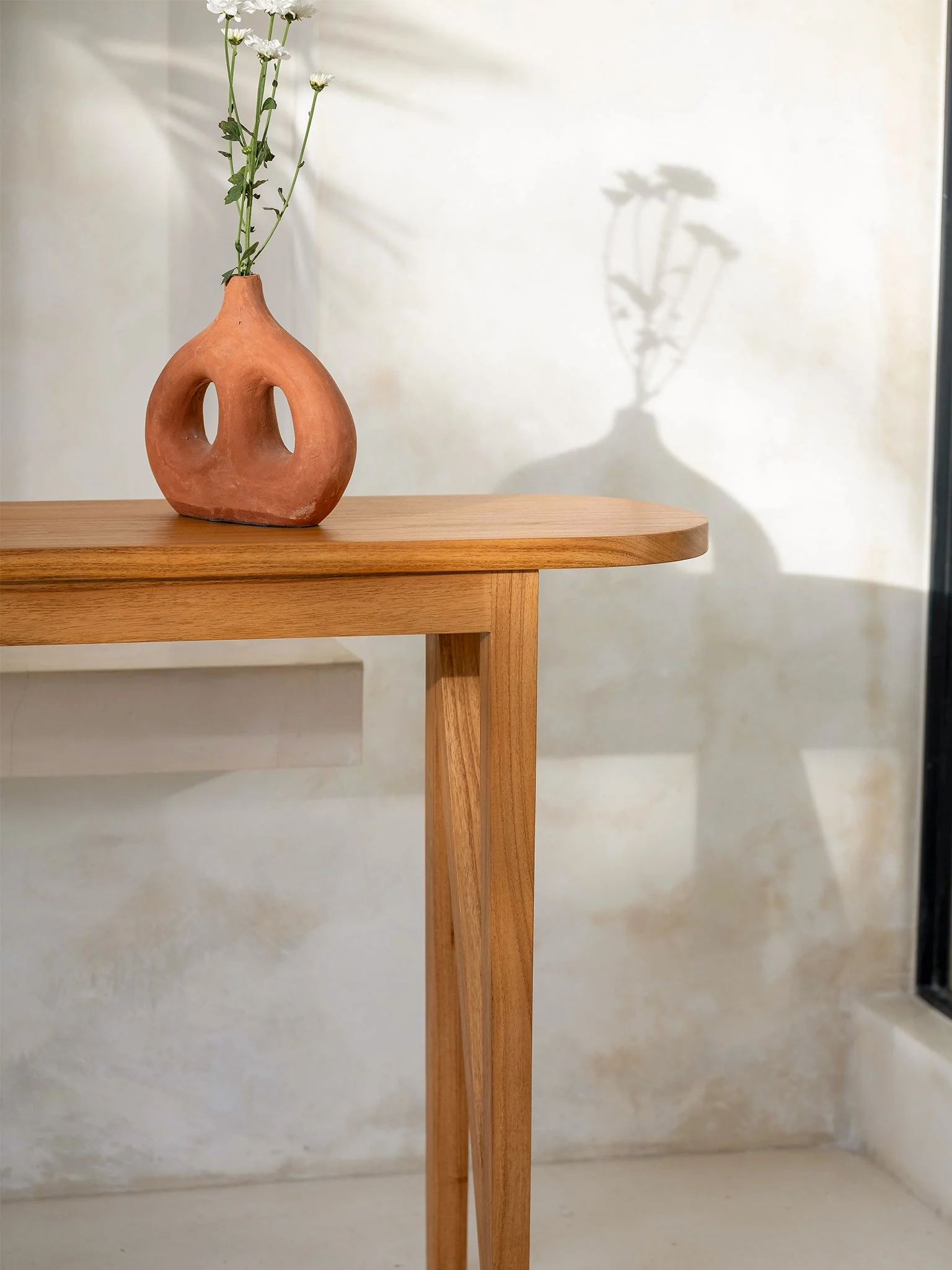 Sari Wooden Console Table