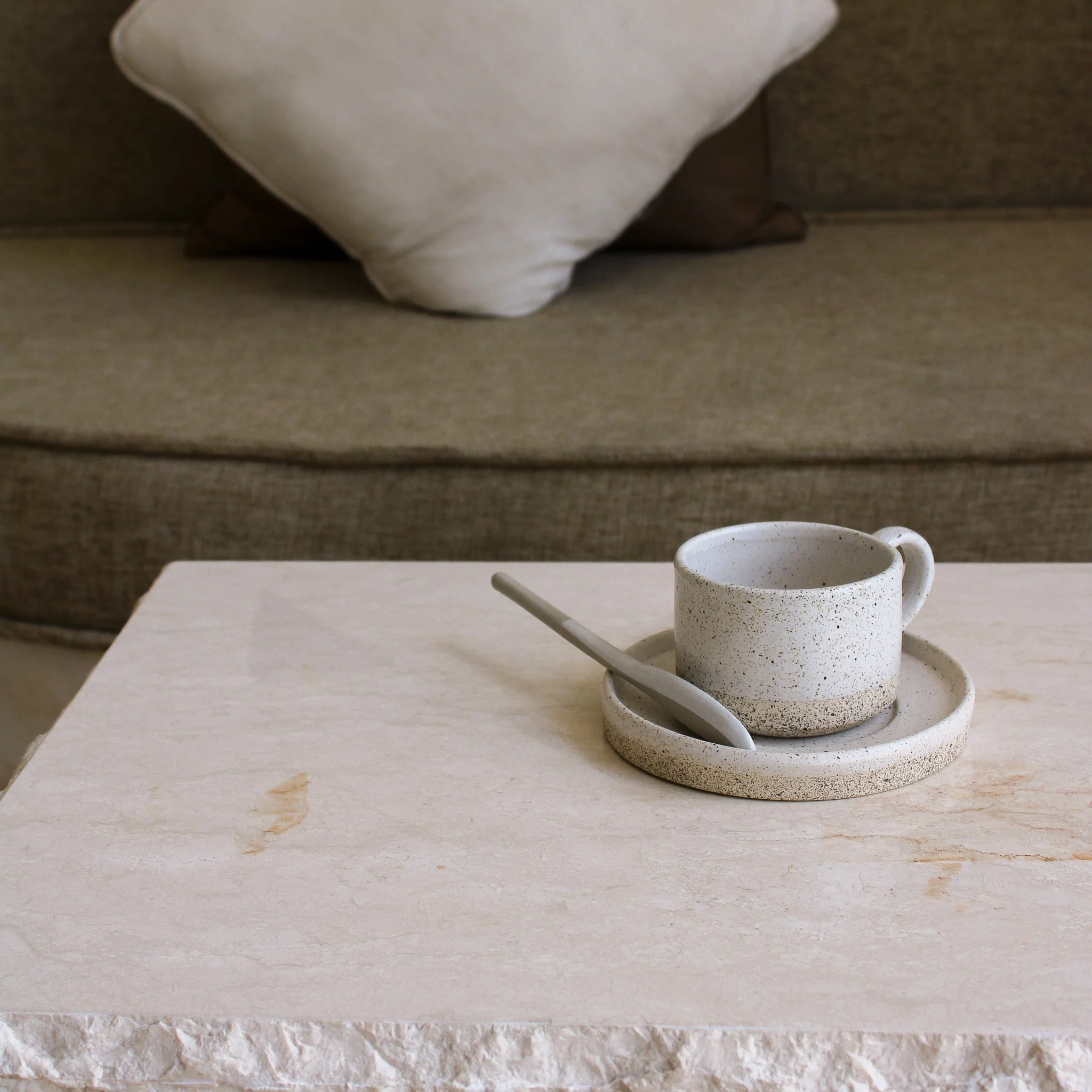 Ulu Ceramic Cup and Saucer