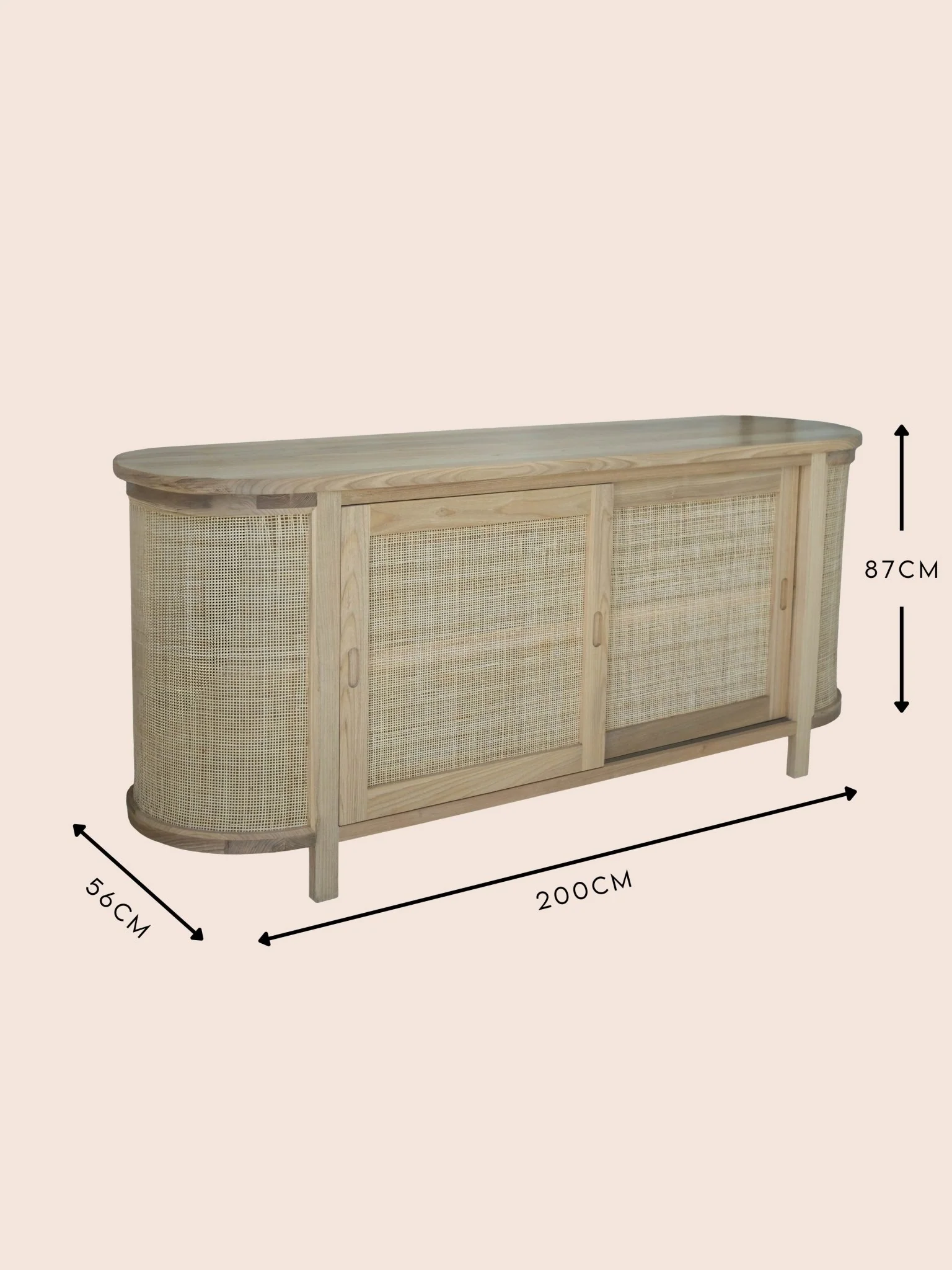 Ciami Rattan Sideboard