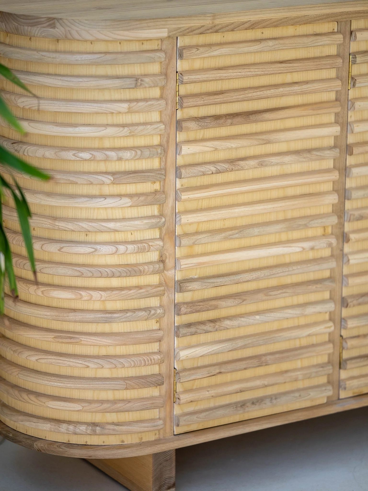 Jiva Wooden Sideboard Cabinet