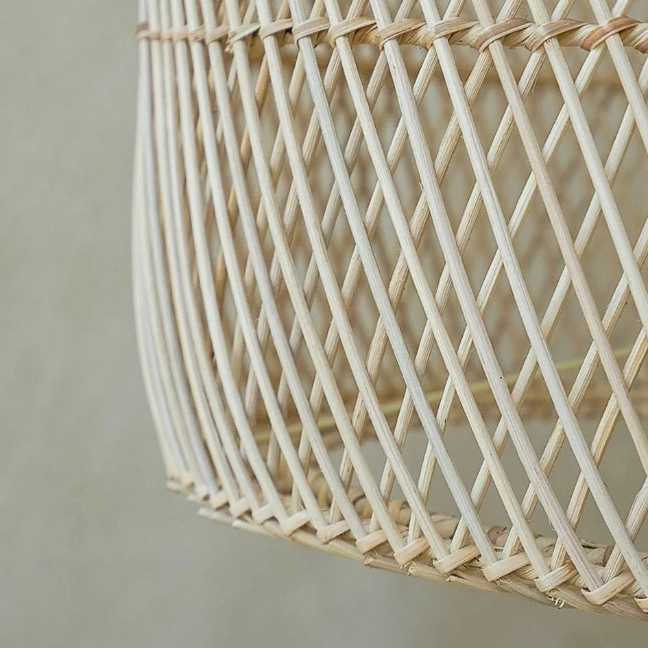 Aluna Rattan Tripod Floor Lamp