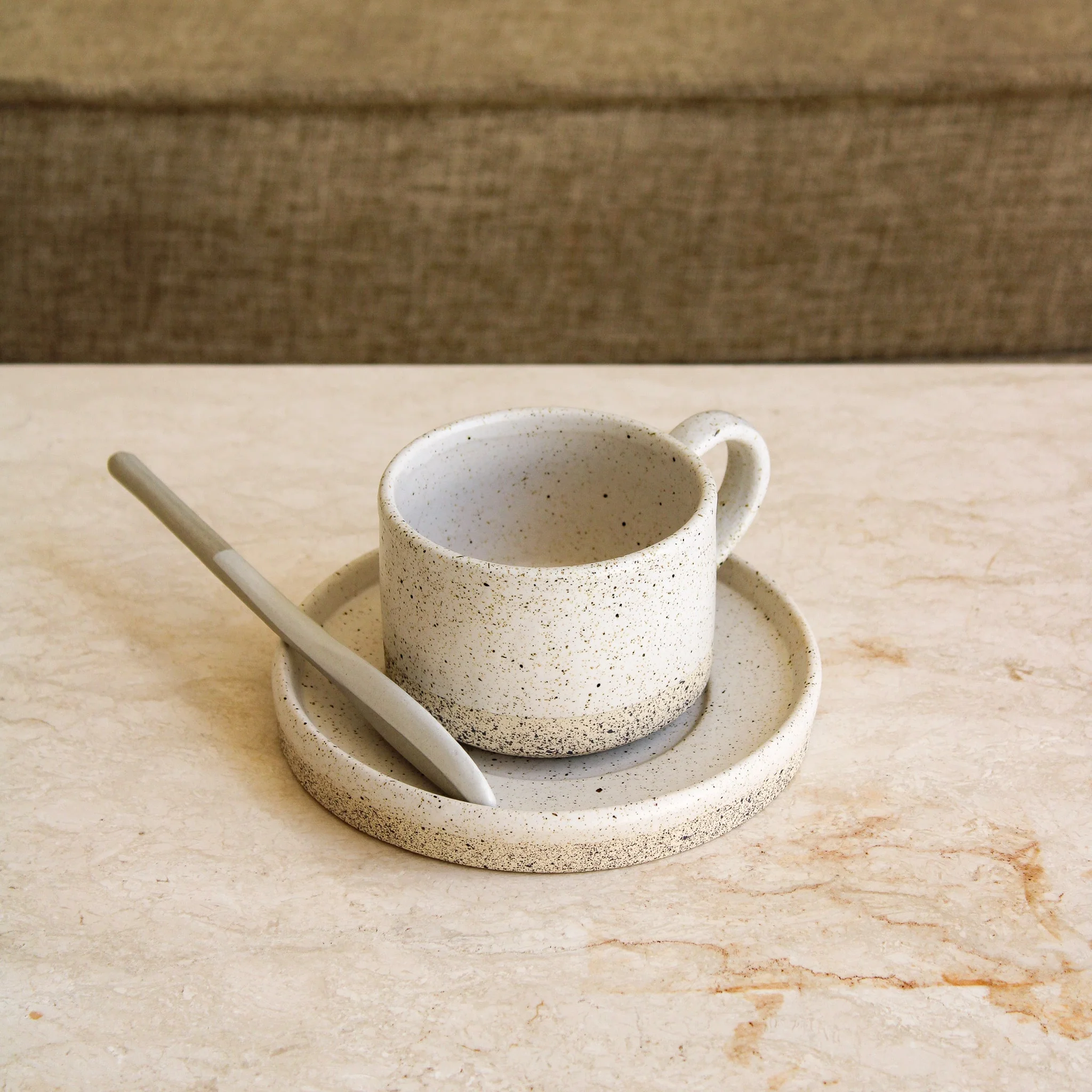 Ulu Ceramic Cup and Saucer