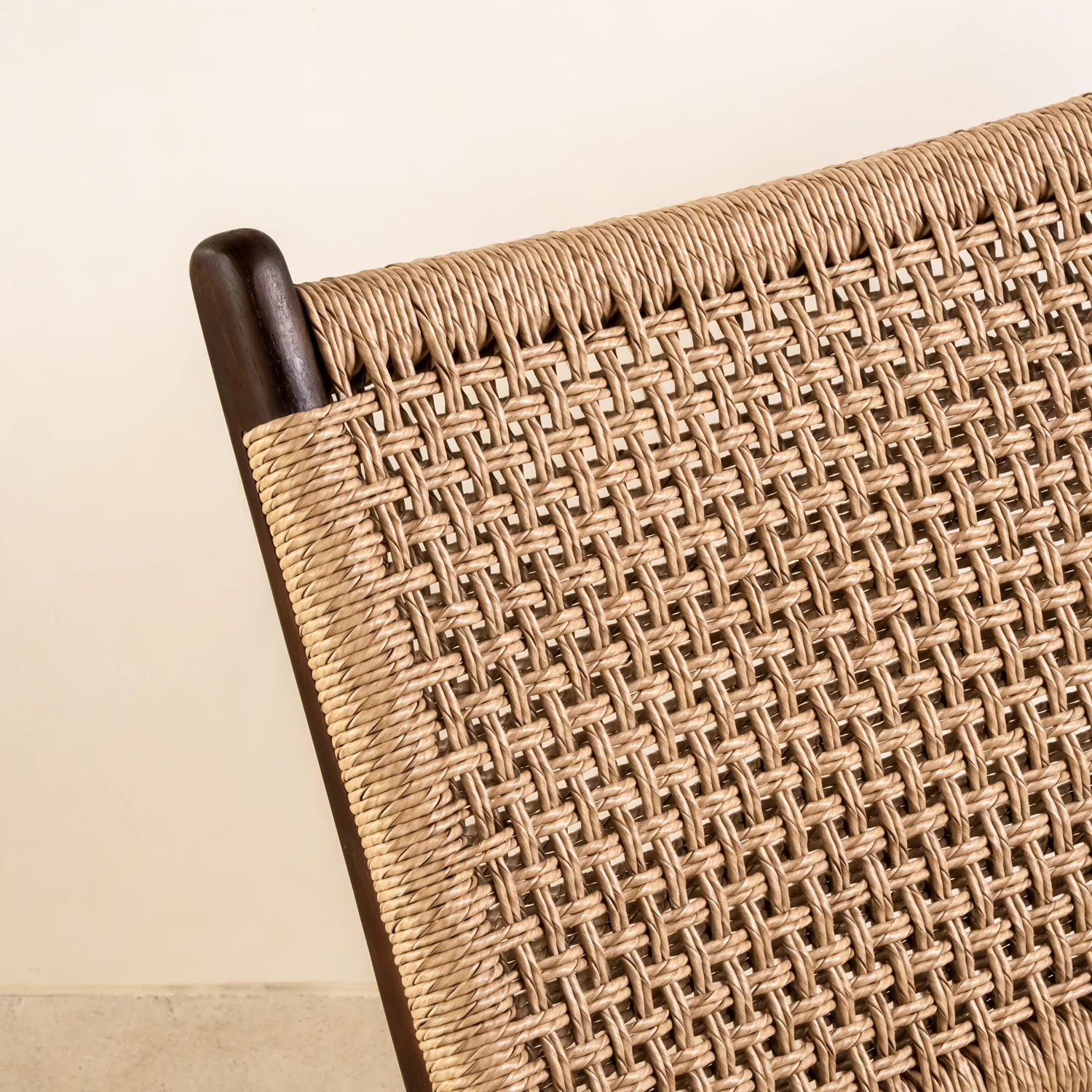 Zara Chocolate Rattan Accent Chair
