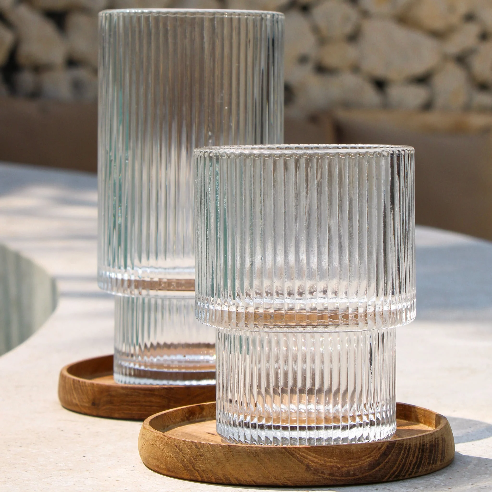 Melayani Teak Wooden Coasters