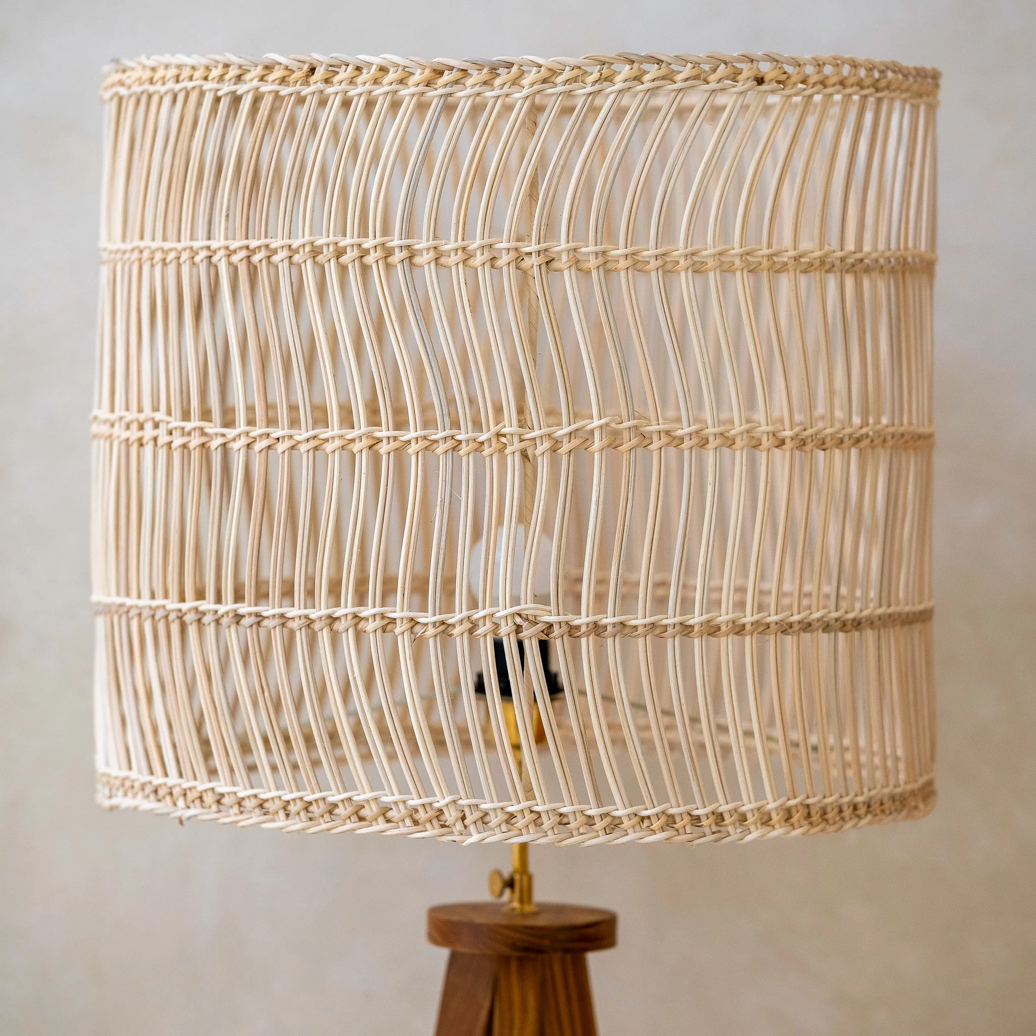 Hana Rattan Tripod Floor Lamp
