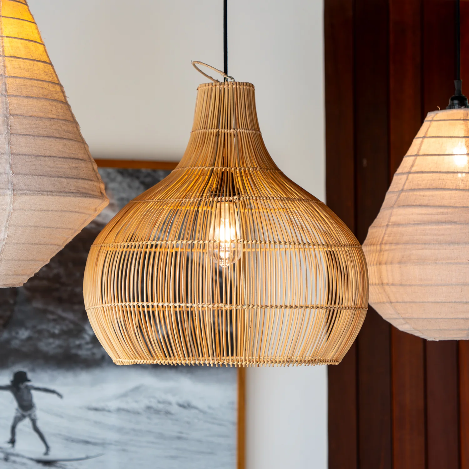 Nyala Rattan Lamp Shade