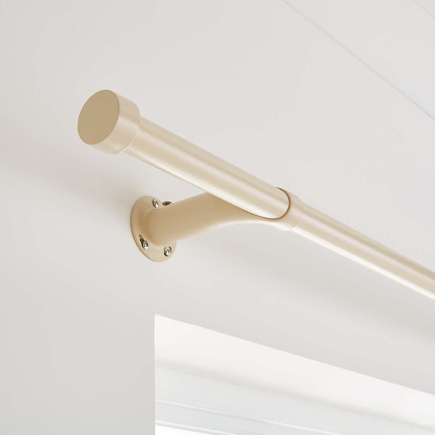 Trinity Room Darkening Extendable Eyelet Curtain Pole