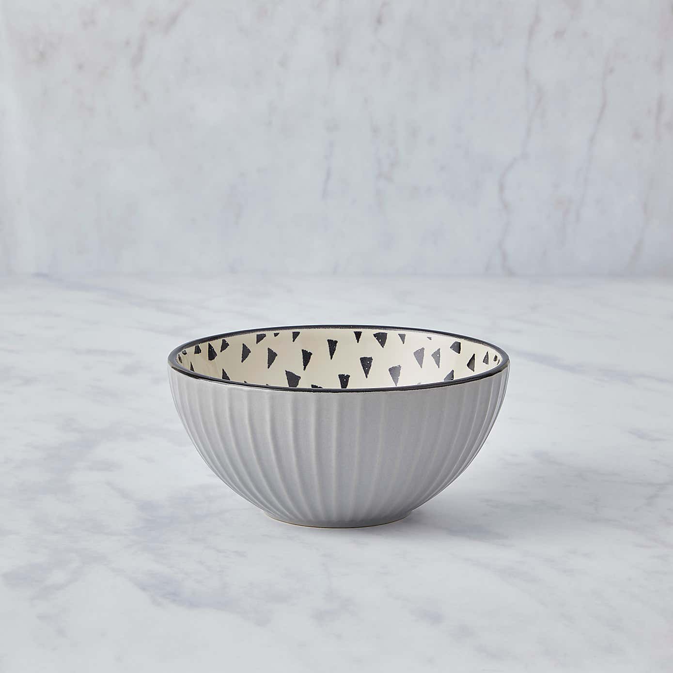 Global Grey Cereal Bowl