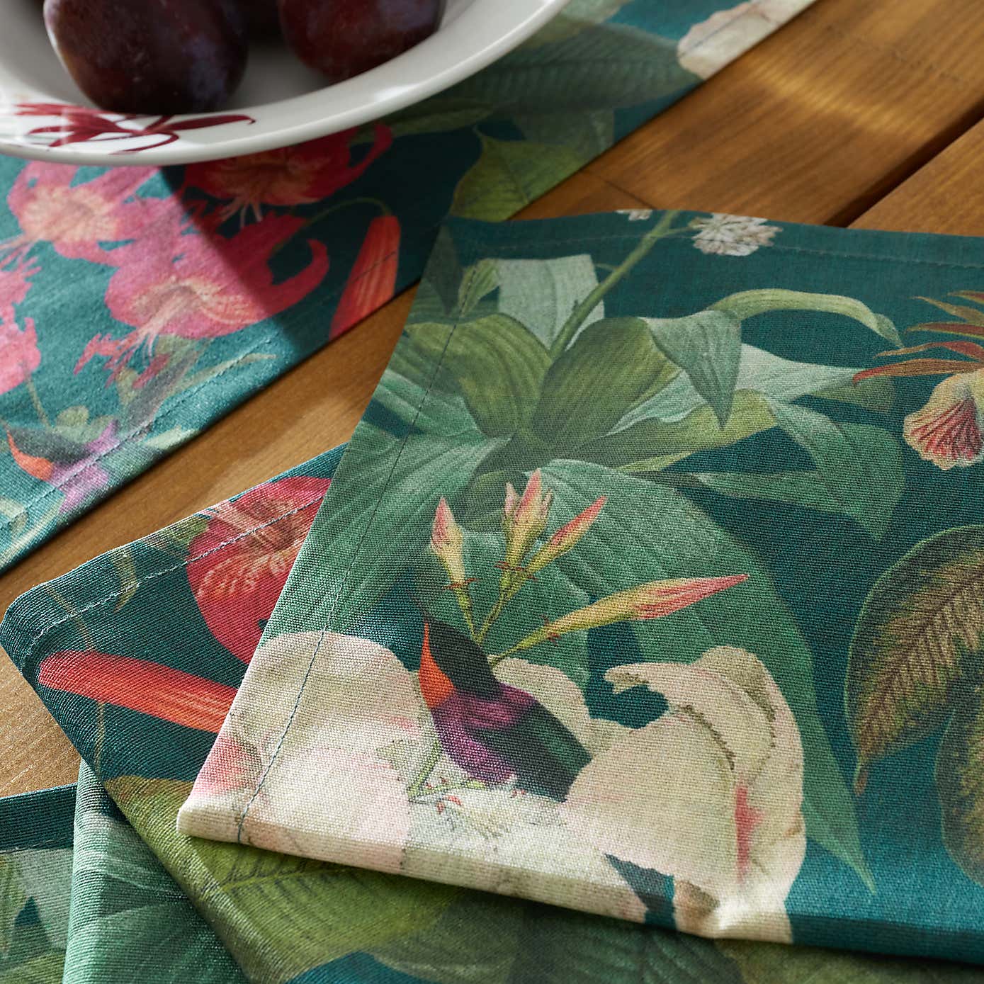 Botanical Birds Napkins 4pck
