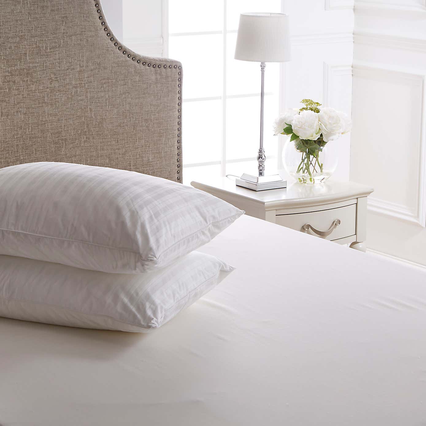 Dorma Supreme Fill Medium-Support Pillow Pair