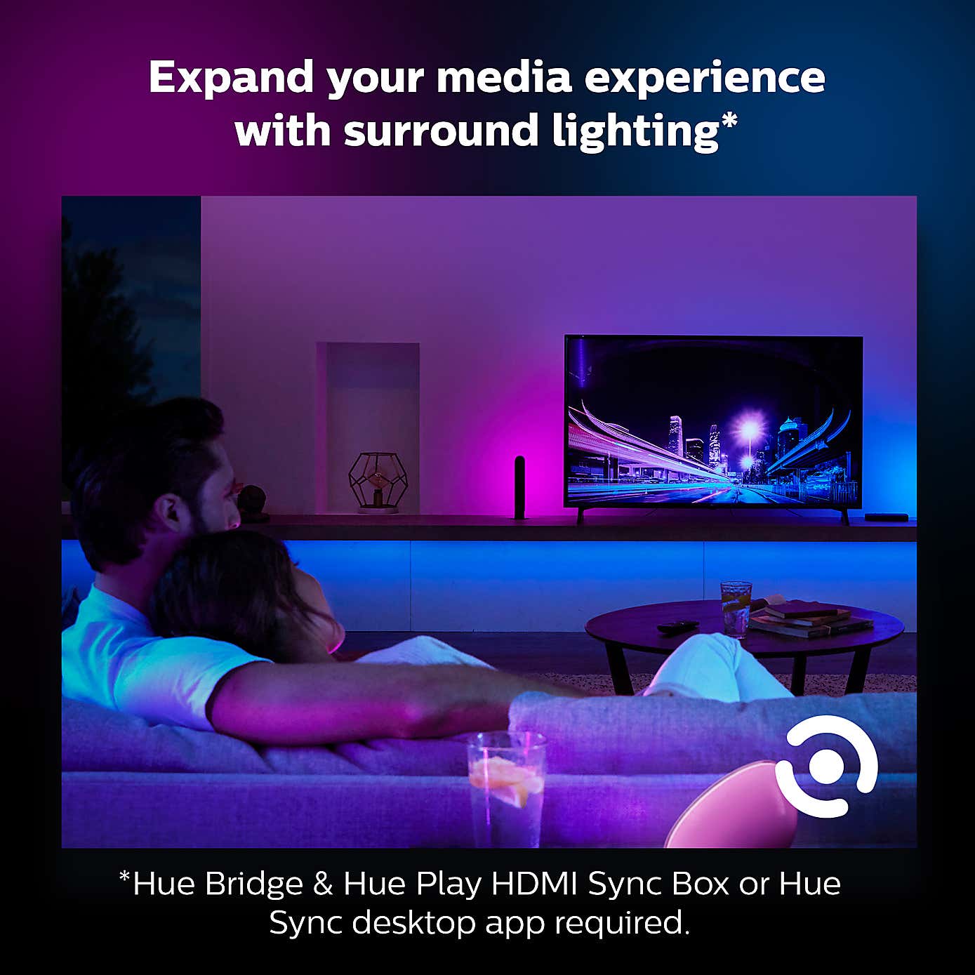 Philips HUE Smart LED 2m Lightstrip Kit