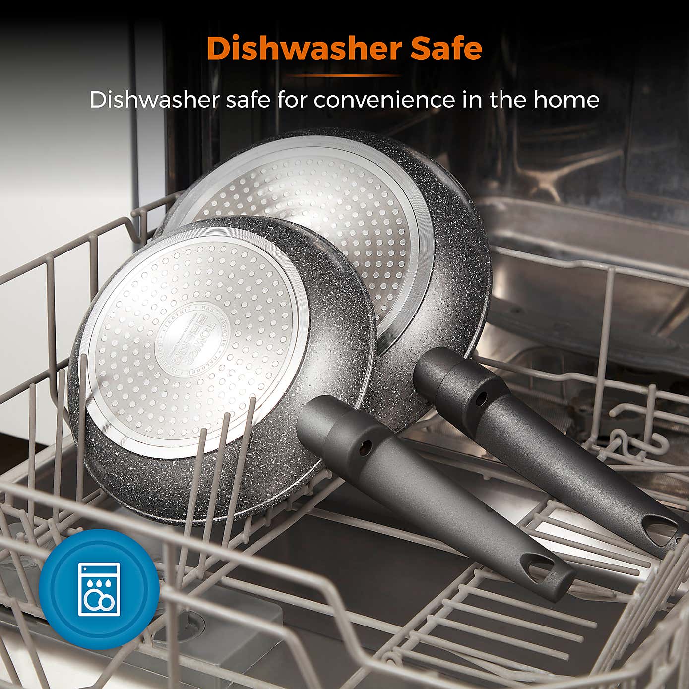 Tower Cerastone Non-Stick Forged Aluminium 2 Piece Frying Pan Set