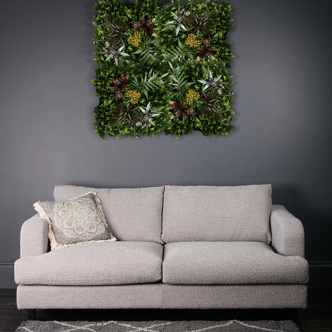 Artificial Floral Living Wall Panels