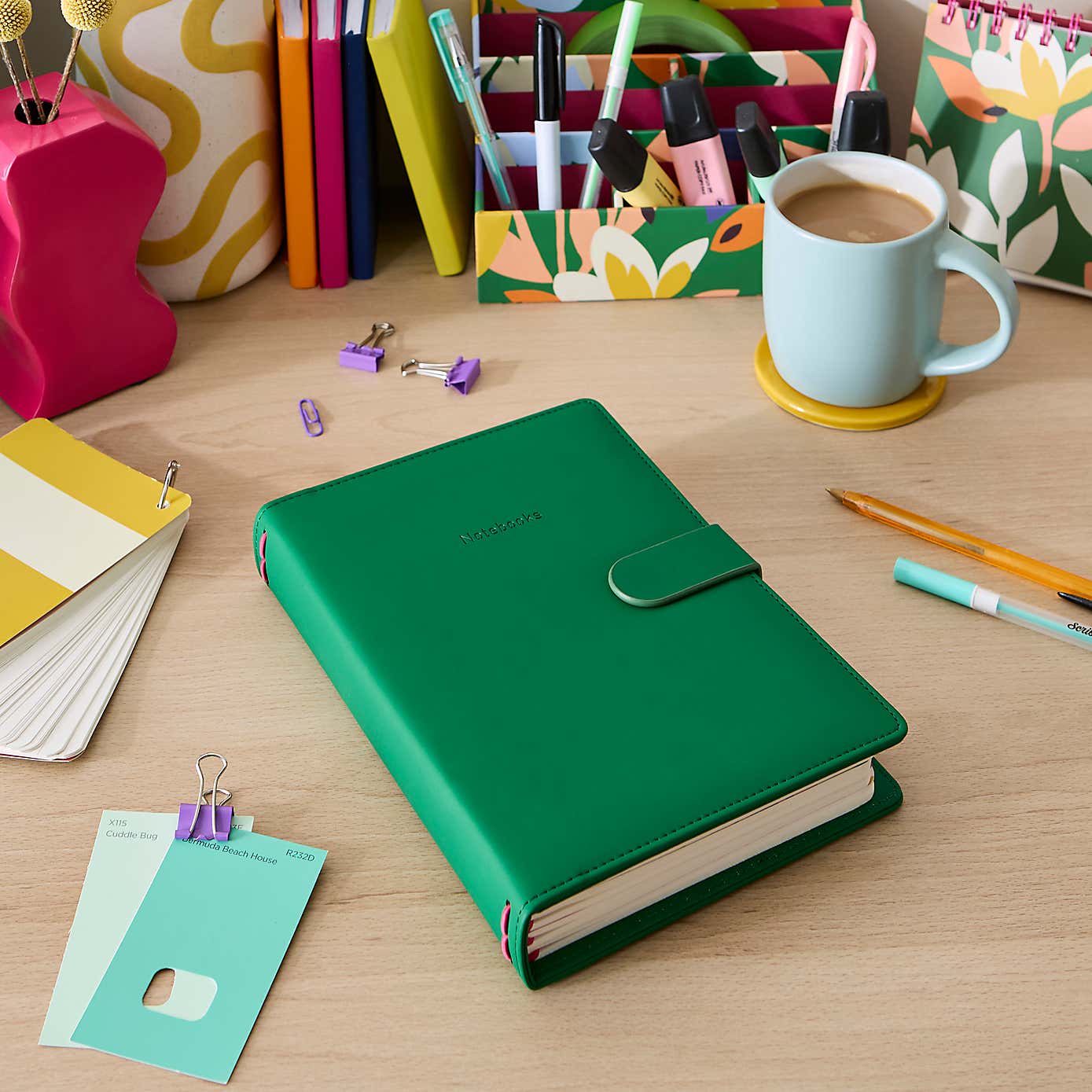 Elements A5 Organiser with 4 Notebooks