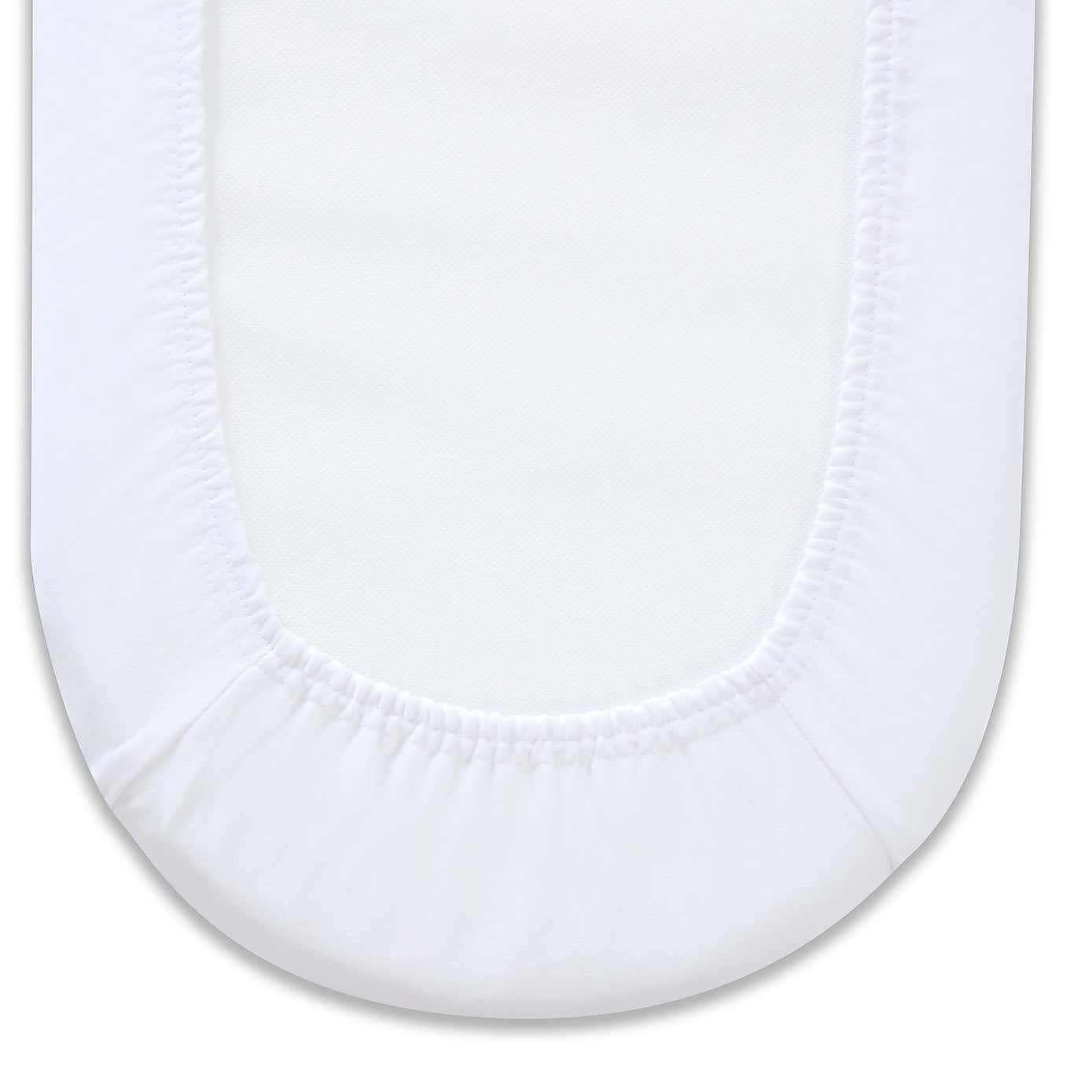 Clair de Lune Palm Moses Basket Mattress Protector