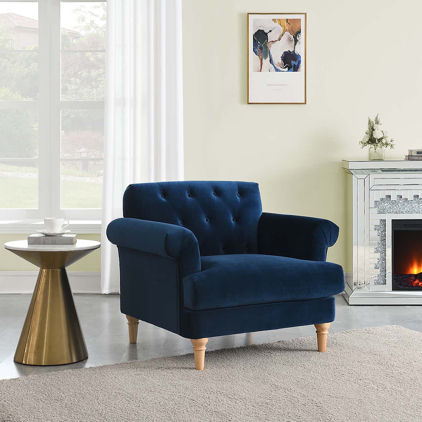 Jazz Velvet Armchair