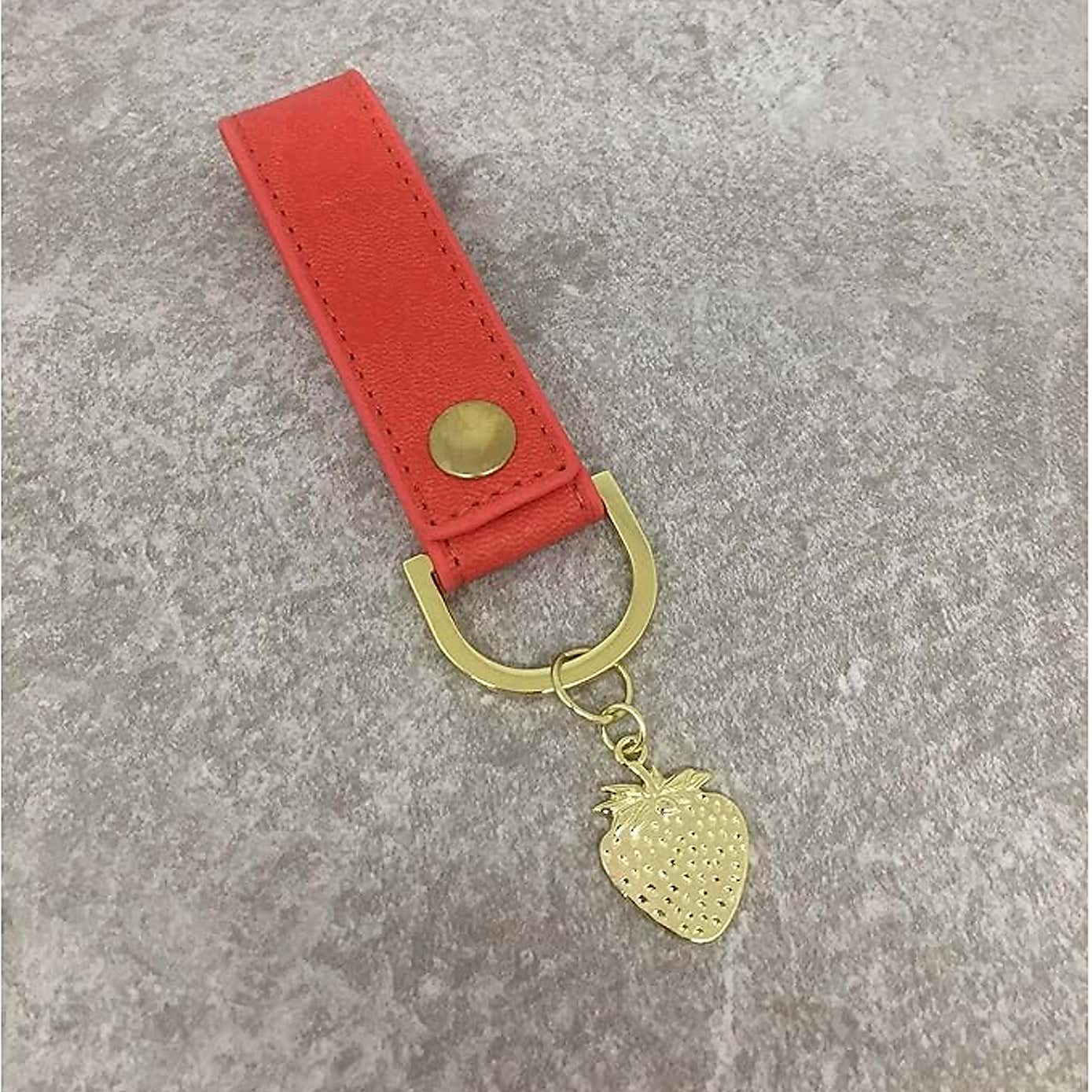 Brandvine Strawberry Coral Keyring