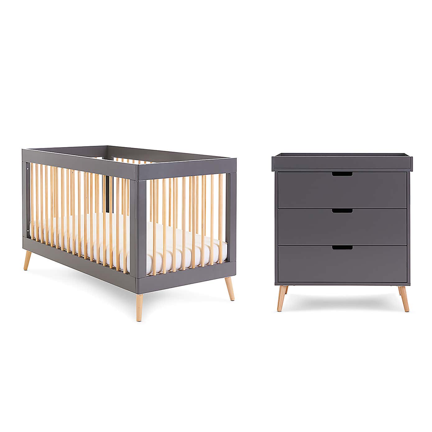 OBaby Maya 2 Piece Nursery Room Set