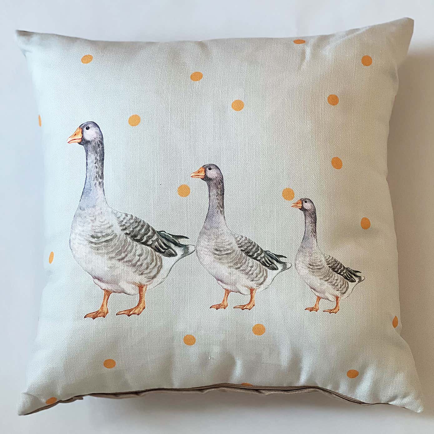 Daro Geese Farm Square Cushion