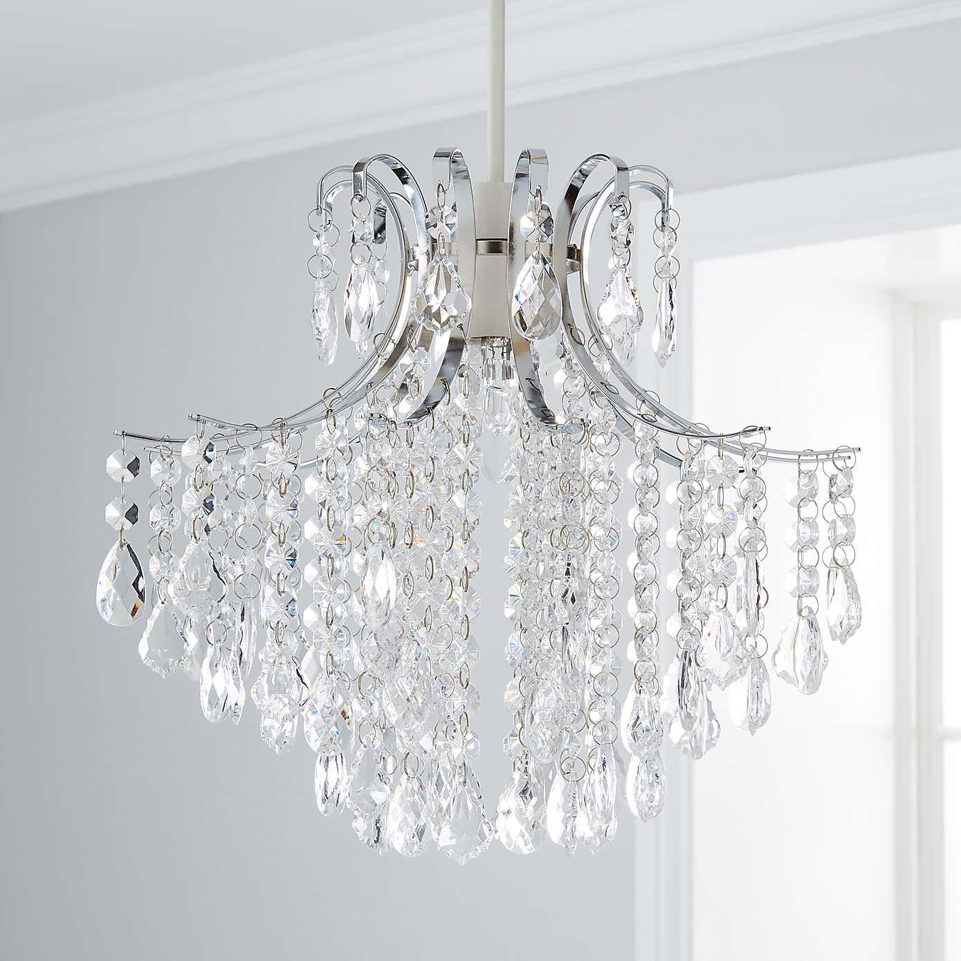 Sheridan Jewel Easy Fit Chandelier Pendant Shade