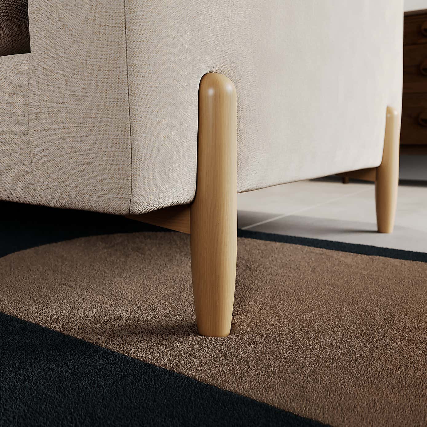 Apollo Soft Texture Snuggle Sofa