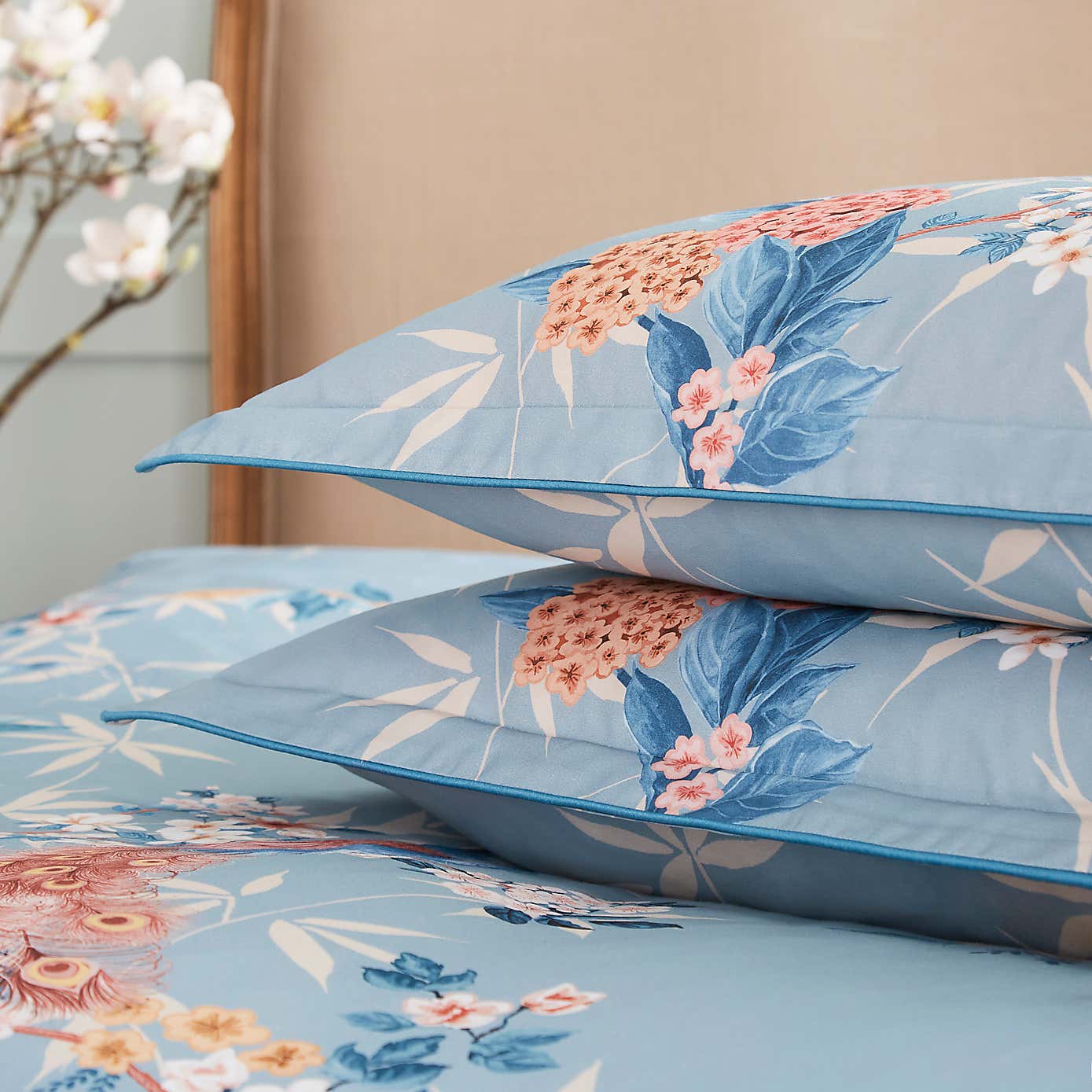 Dorma Love Bird Oxford Pillowcase