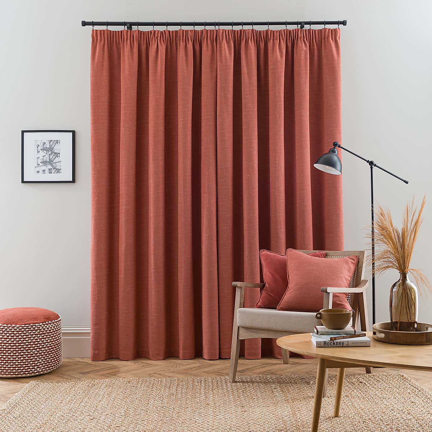 Calista Pencil Pleat Curtains