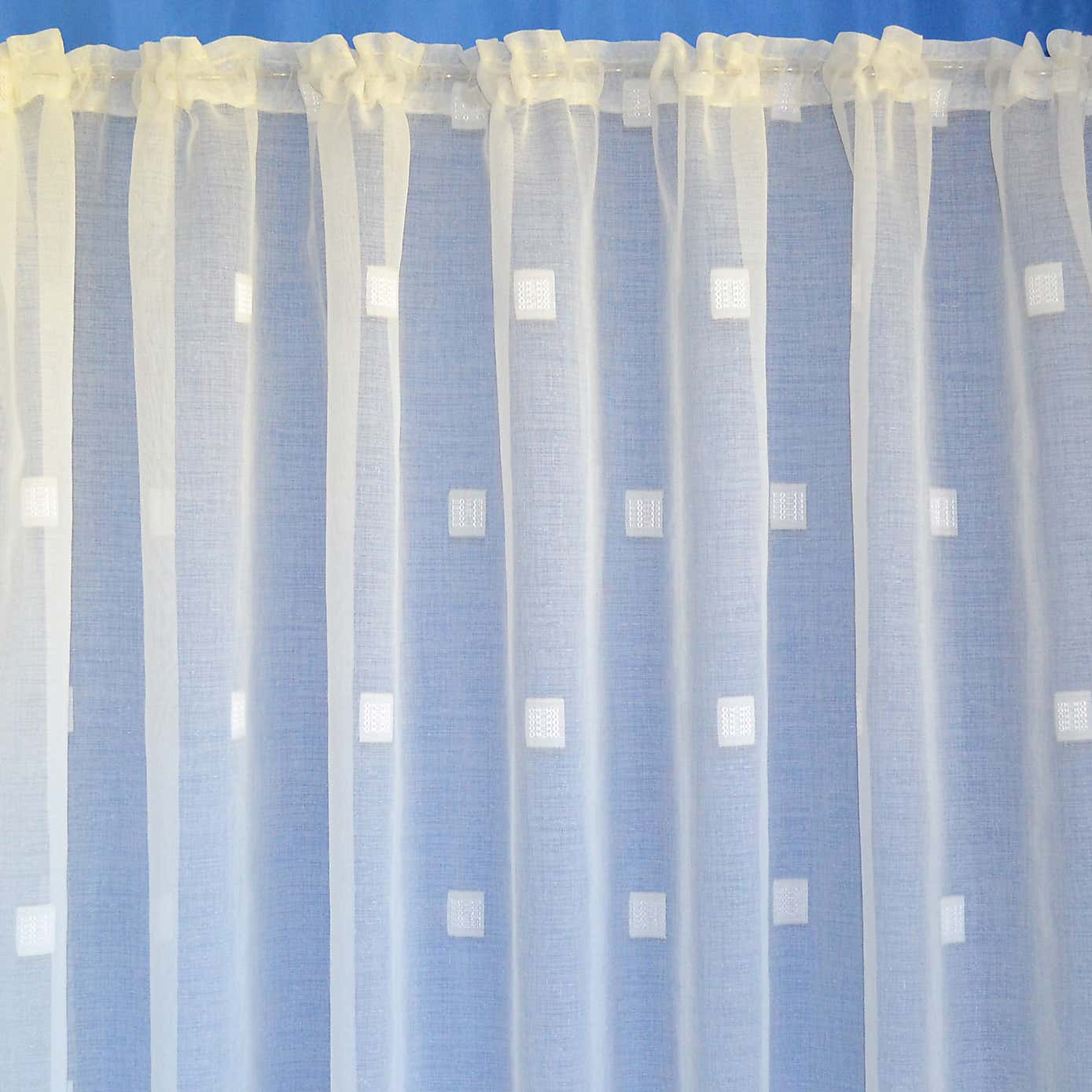 Zen Lace Net Slot Top Curtain Fabric