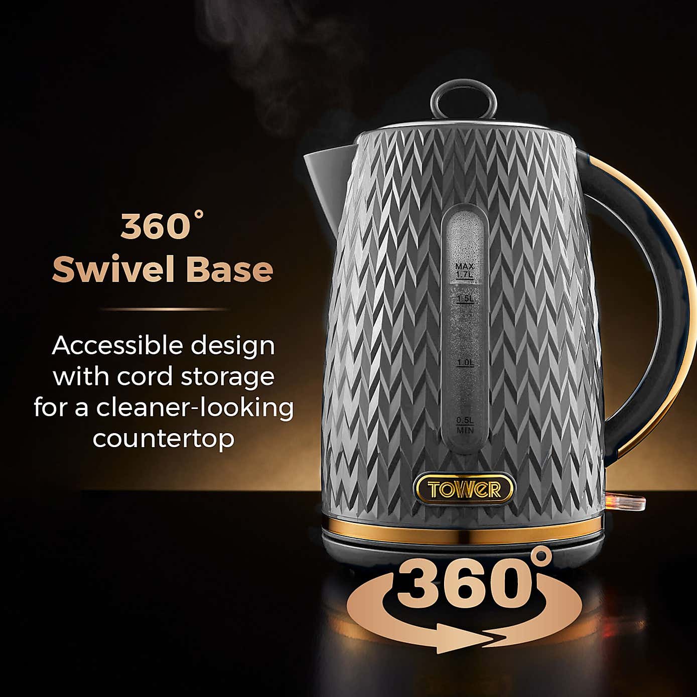 TOWER Empire 1.7L Kettle