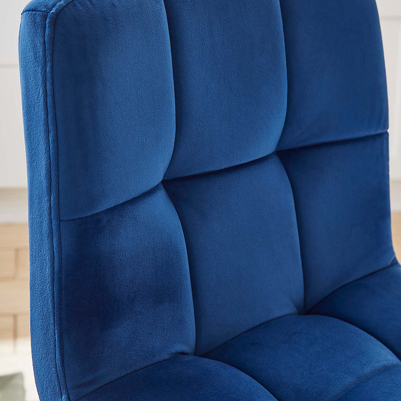 Jasmine Adjustable Height Swivel Bar Stool, Powder Coated Base