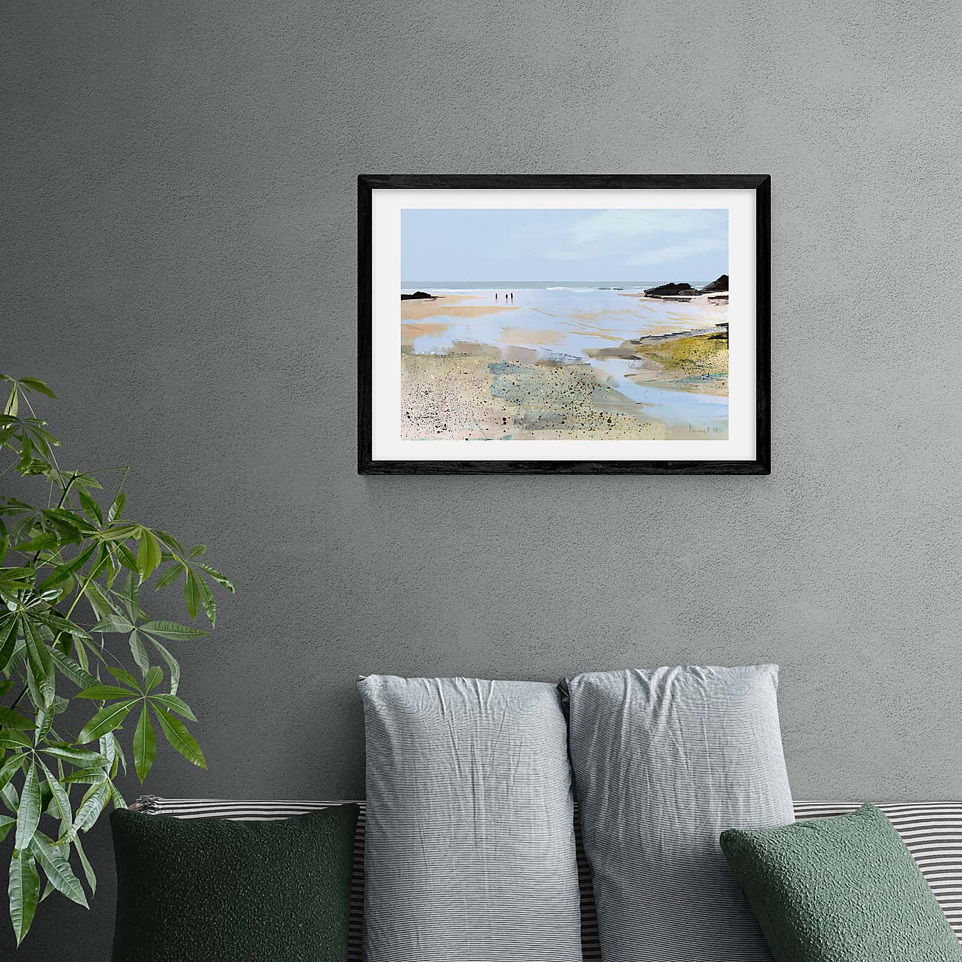 East End Prints Sea View Print