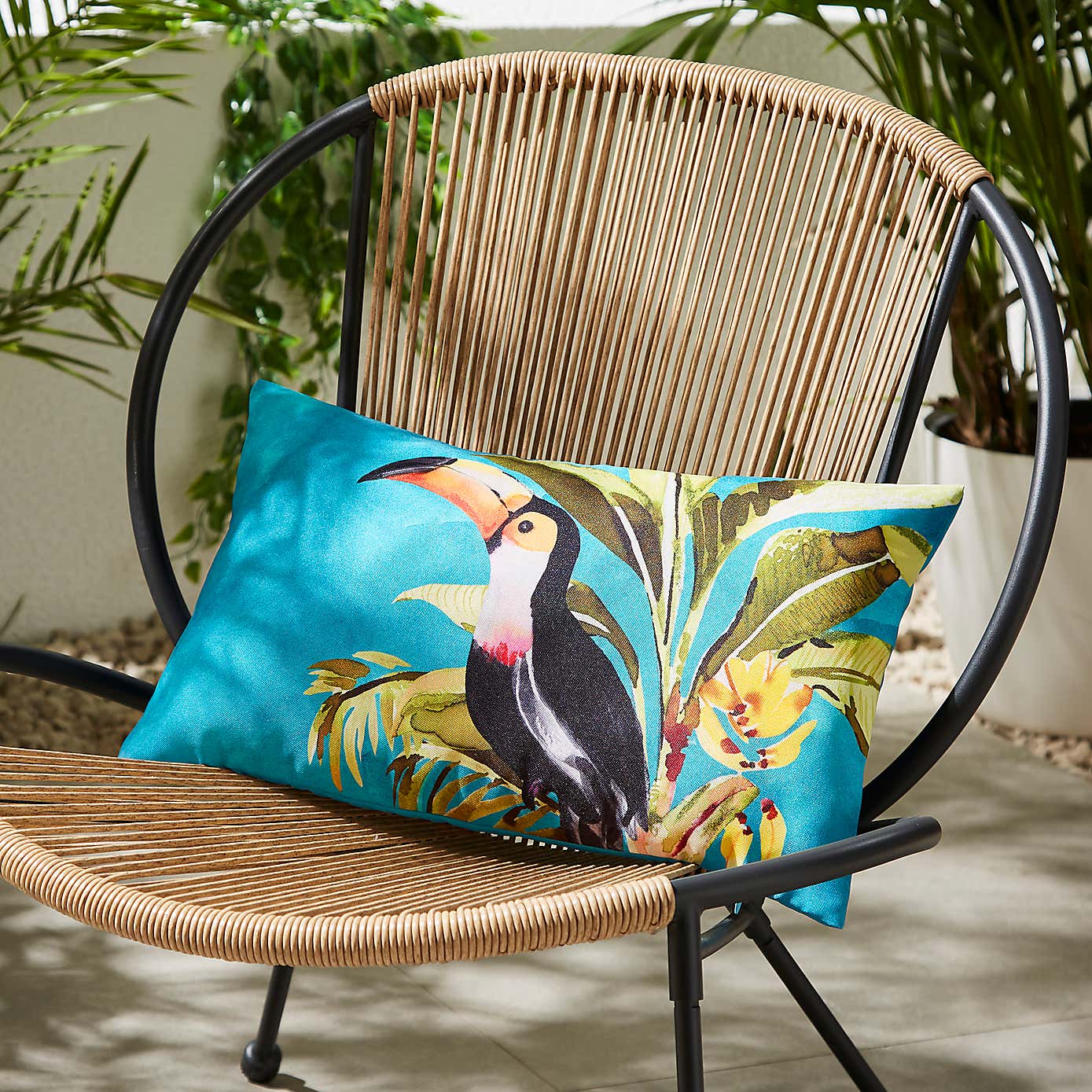 Toucan Outdoor Rectangle Cushion