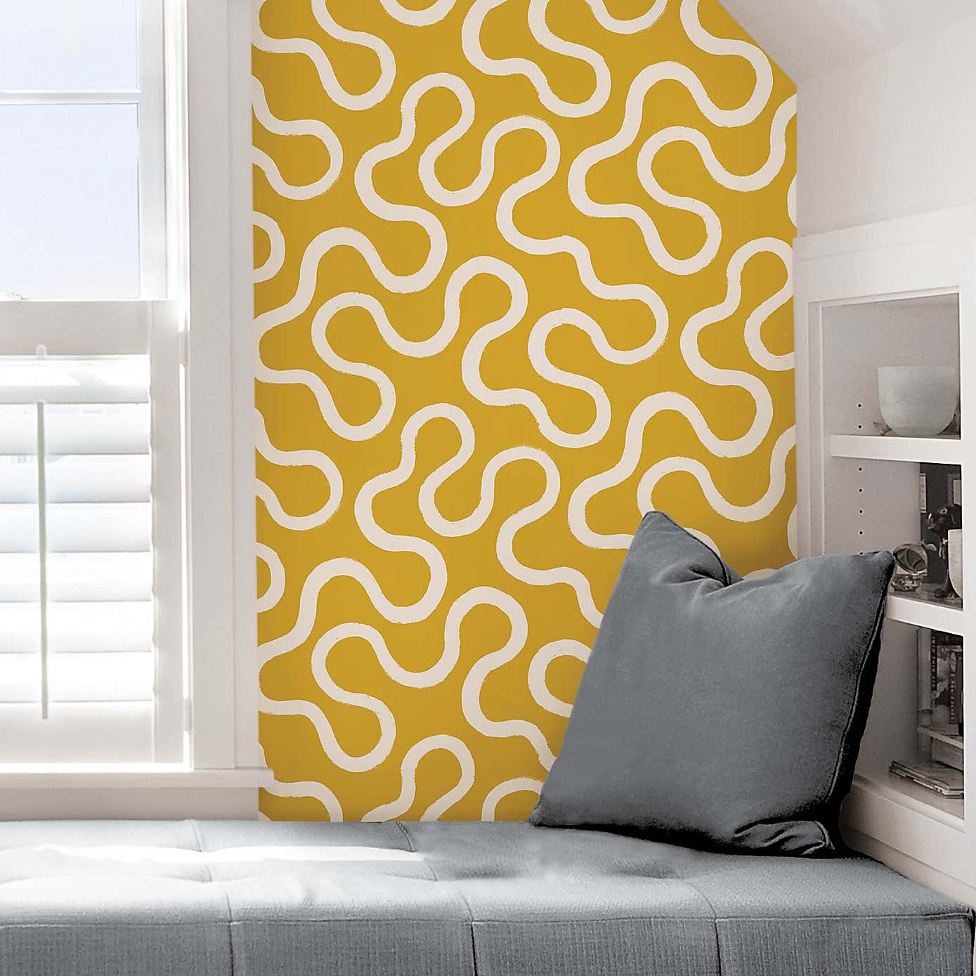Elements Wigley Self Adhesive Wallpaper