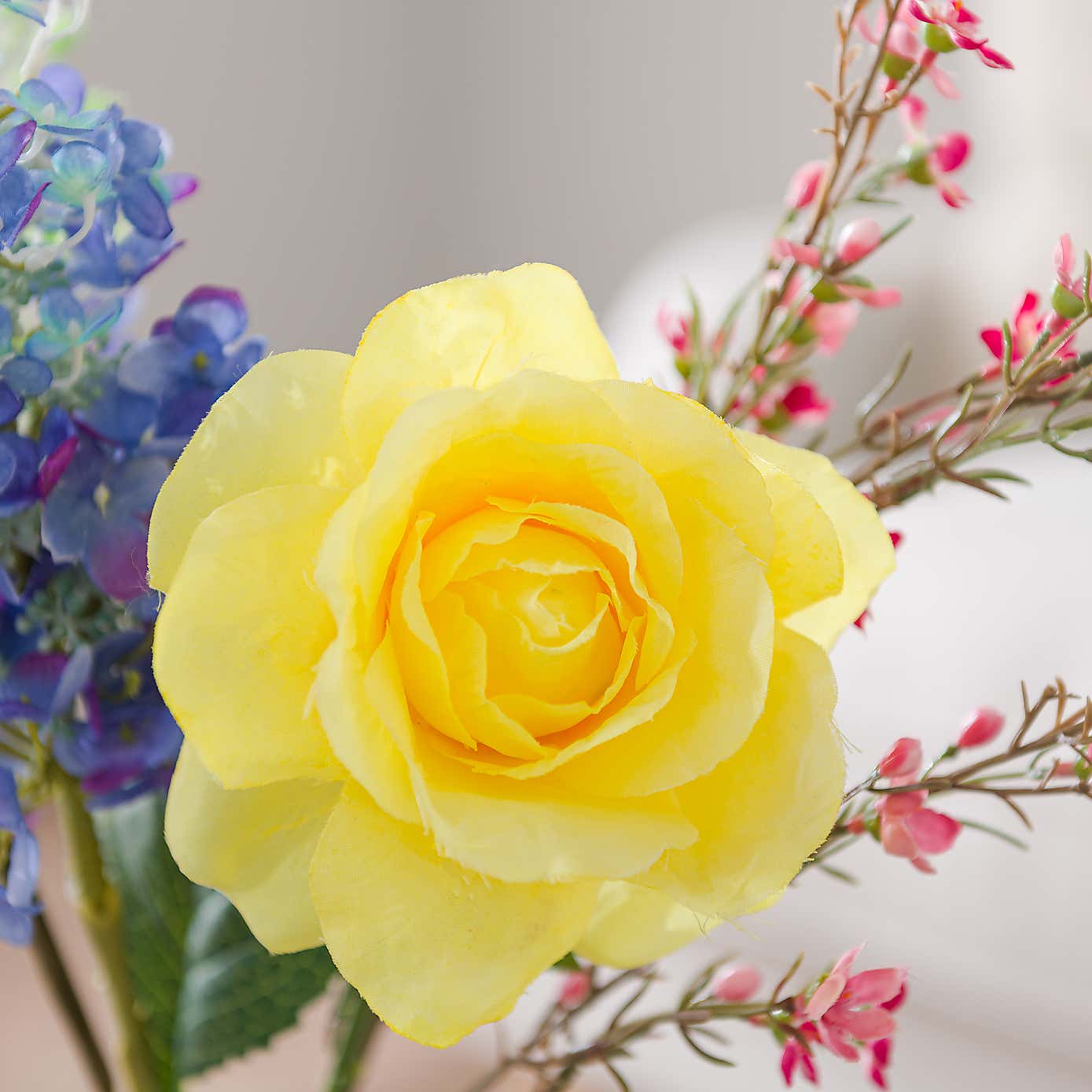 Artificial Bright Florals Letterbox Bouquet