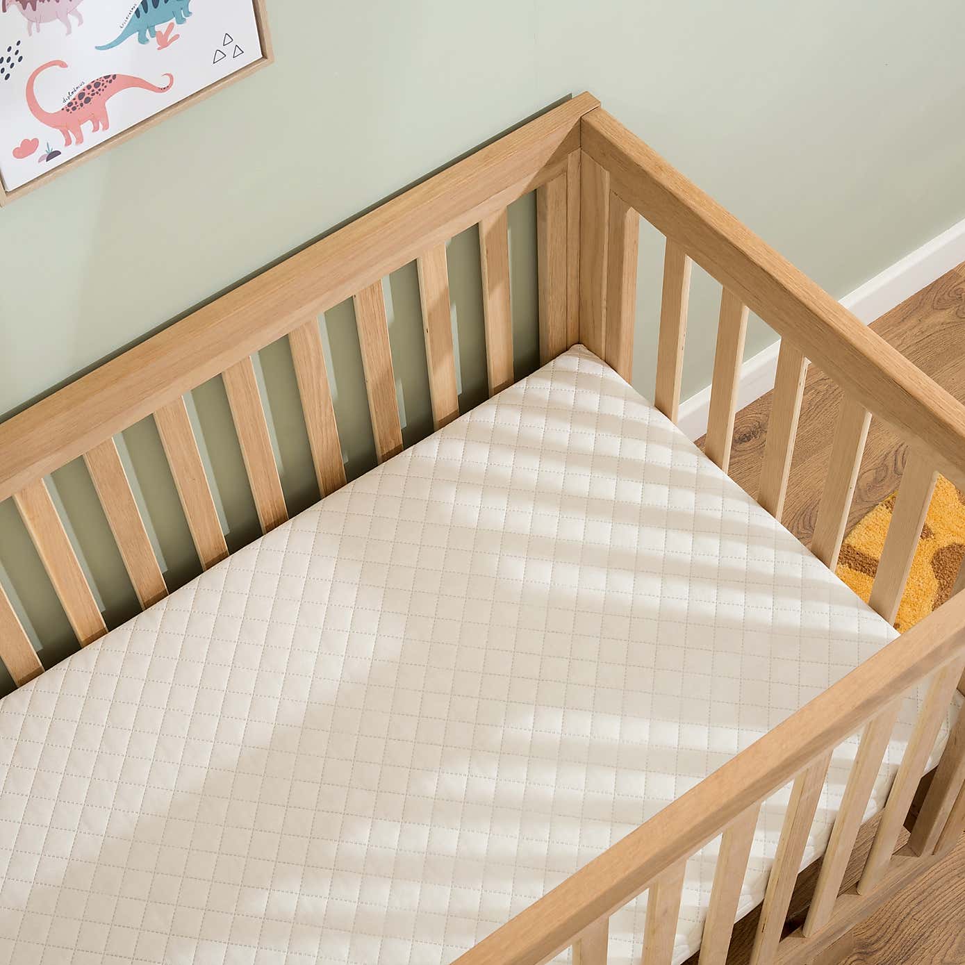 Clair de Lune Essential Fibre Cot Bed Mattress