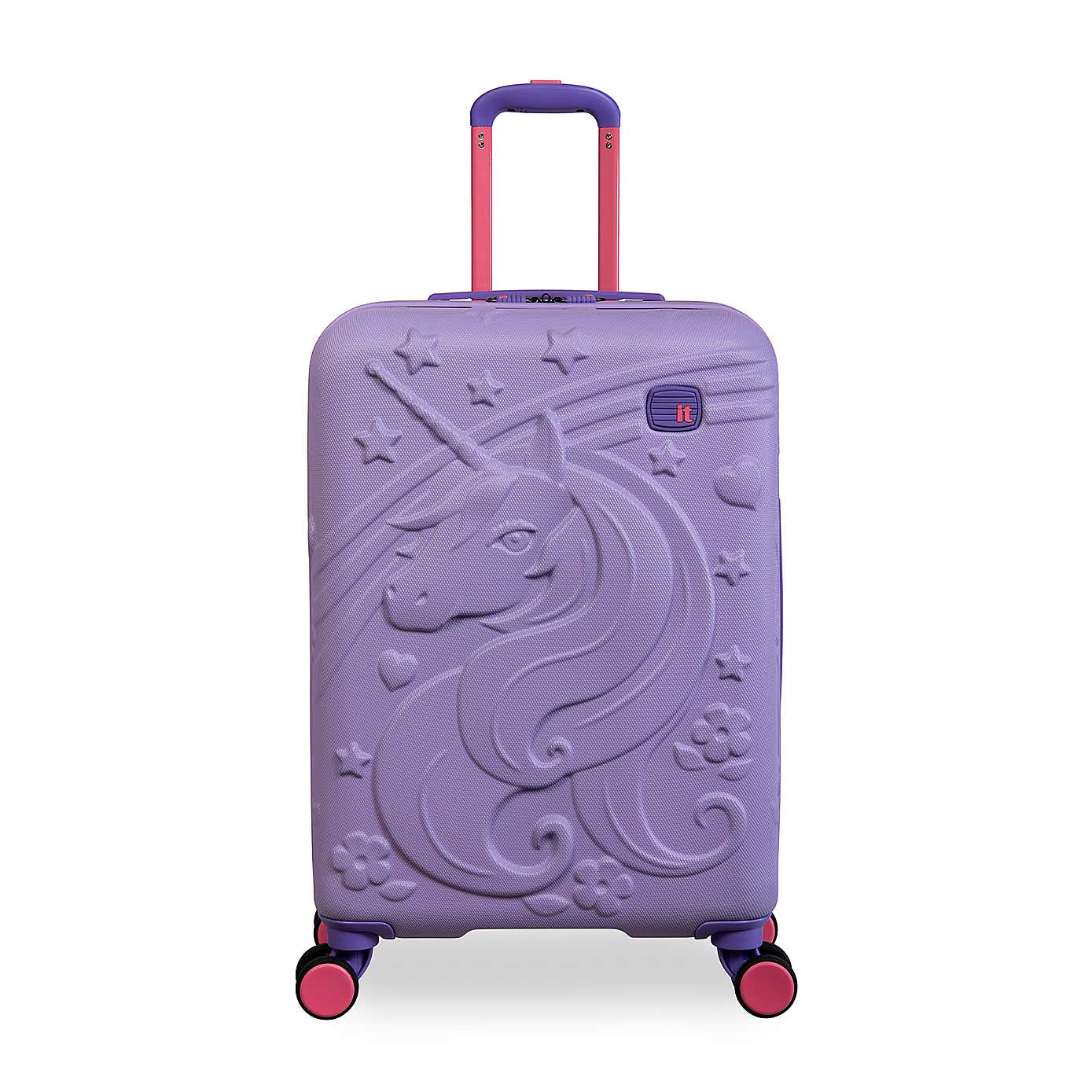 IT Luggage Mystical Hard Shell Kiddies Lavender Cabin Suitcase