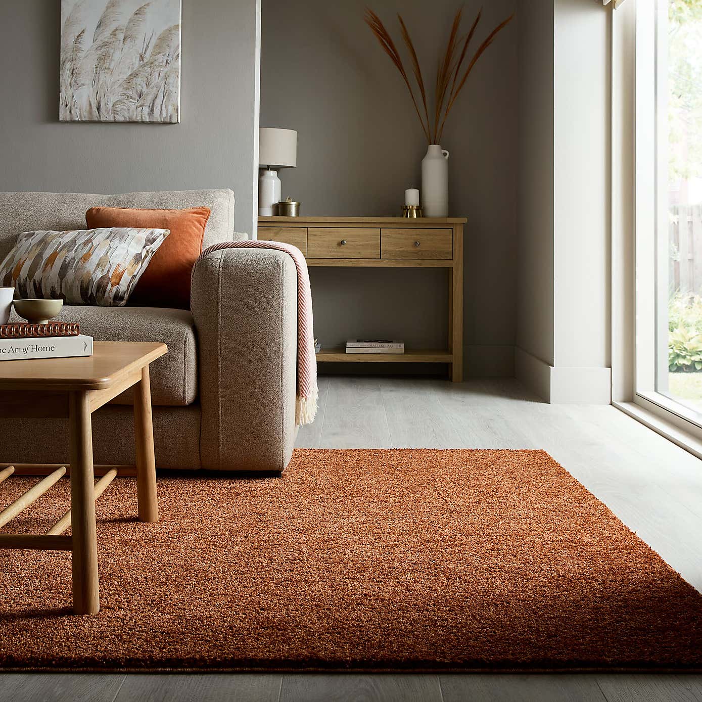 Kallie Washable Shaggy Rug