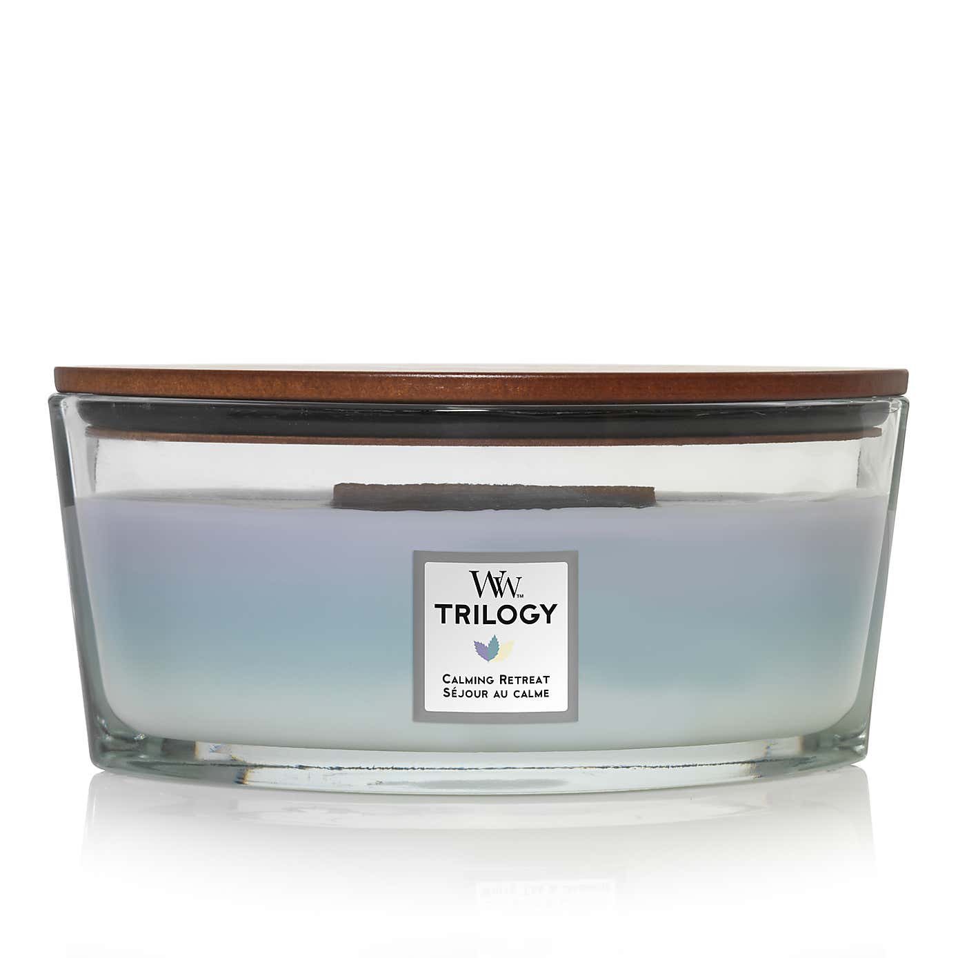 Woodwick Calming Retreat Ellipse Trilogy Candle