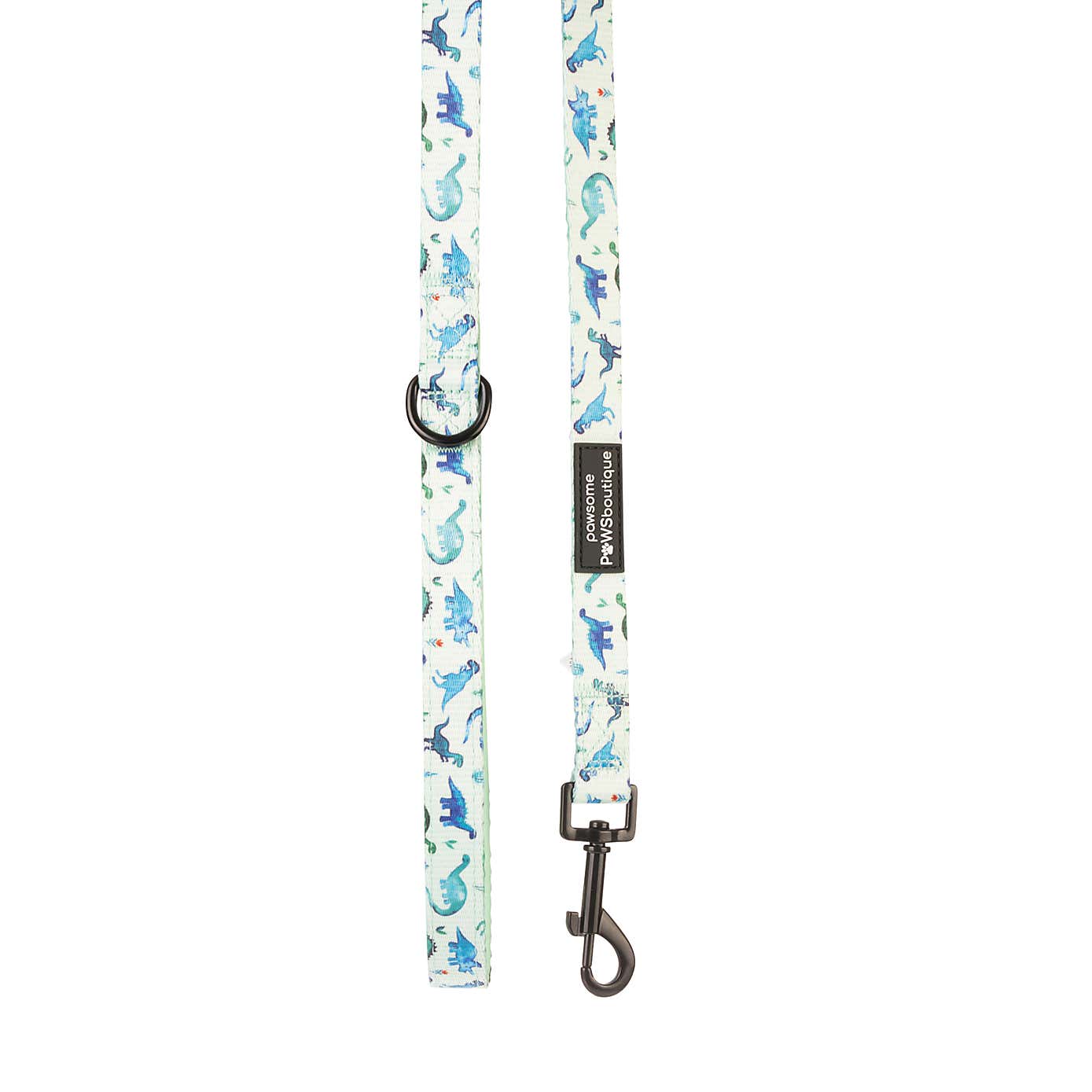 Dinky Dino Dog Collar and Lead Set