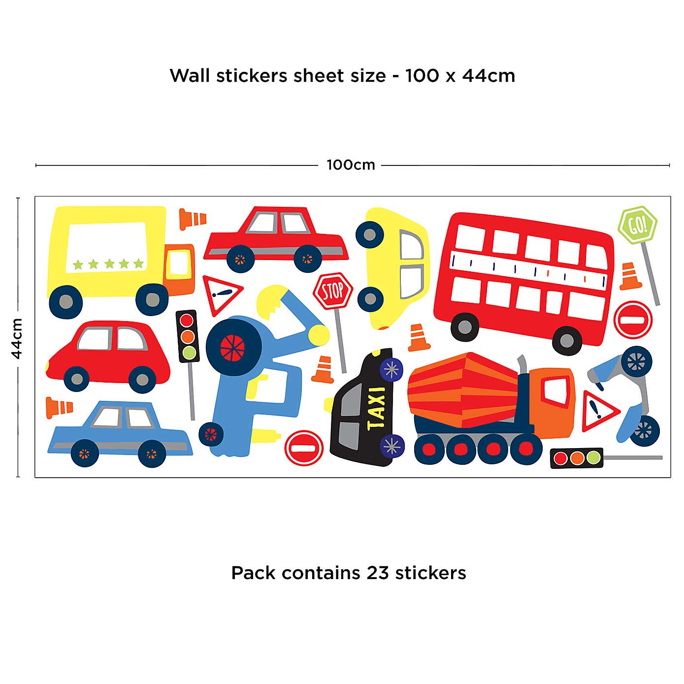 Transport Wall Stickers