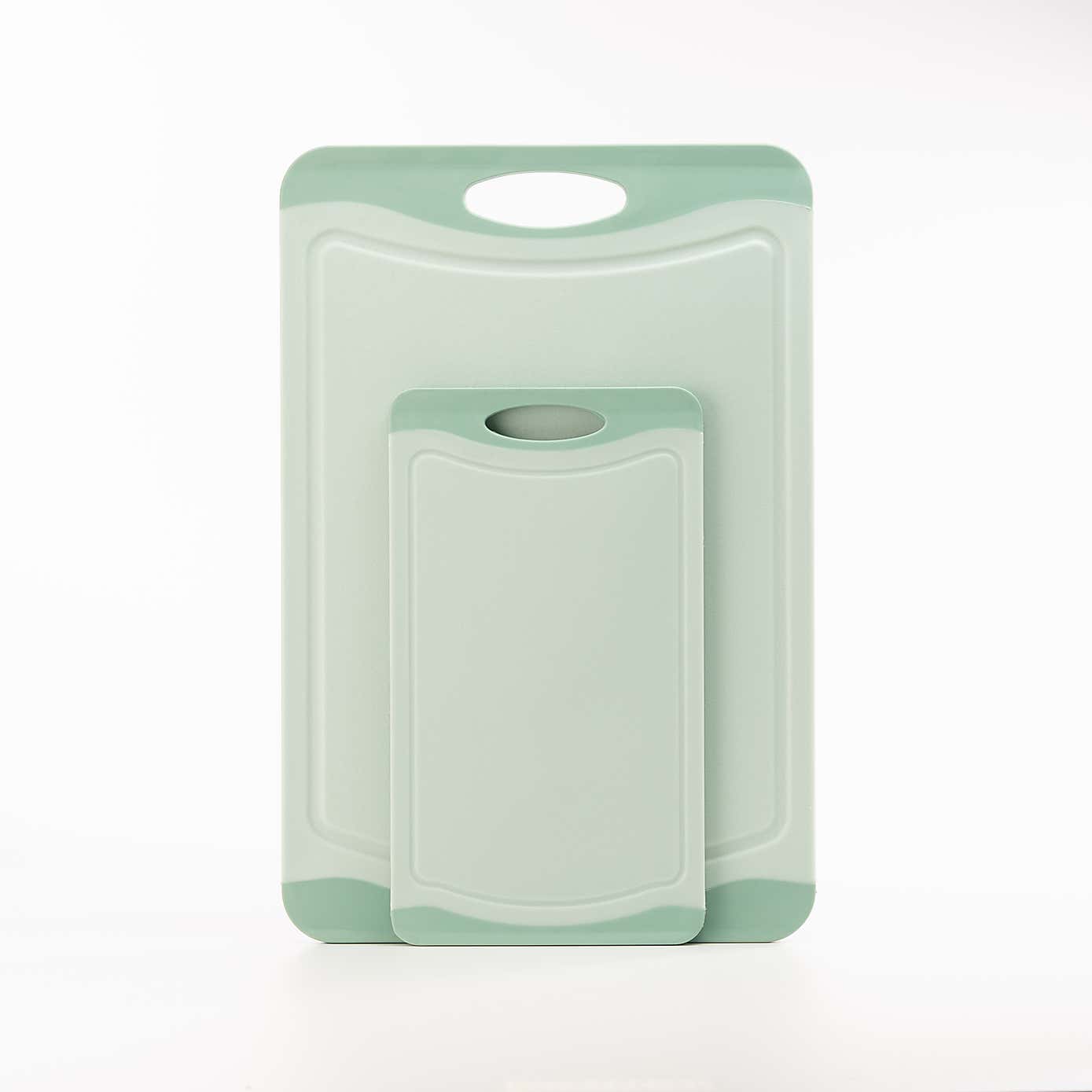 Recycled nonslip chopping board set of 2