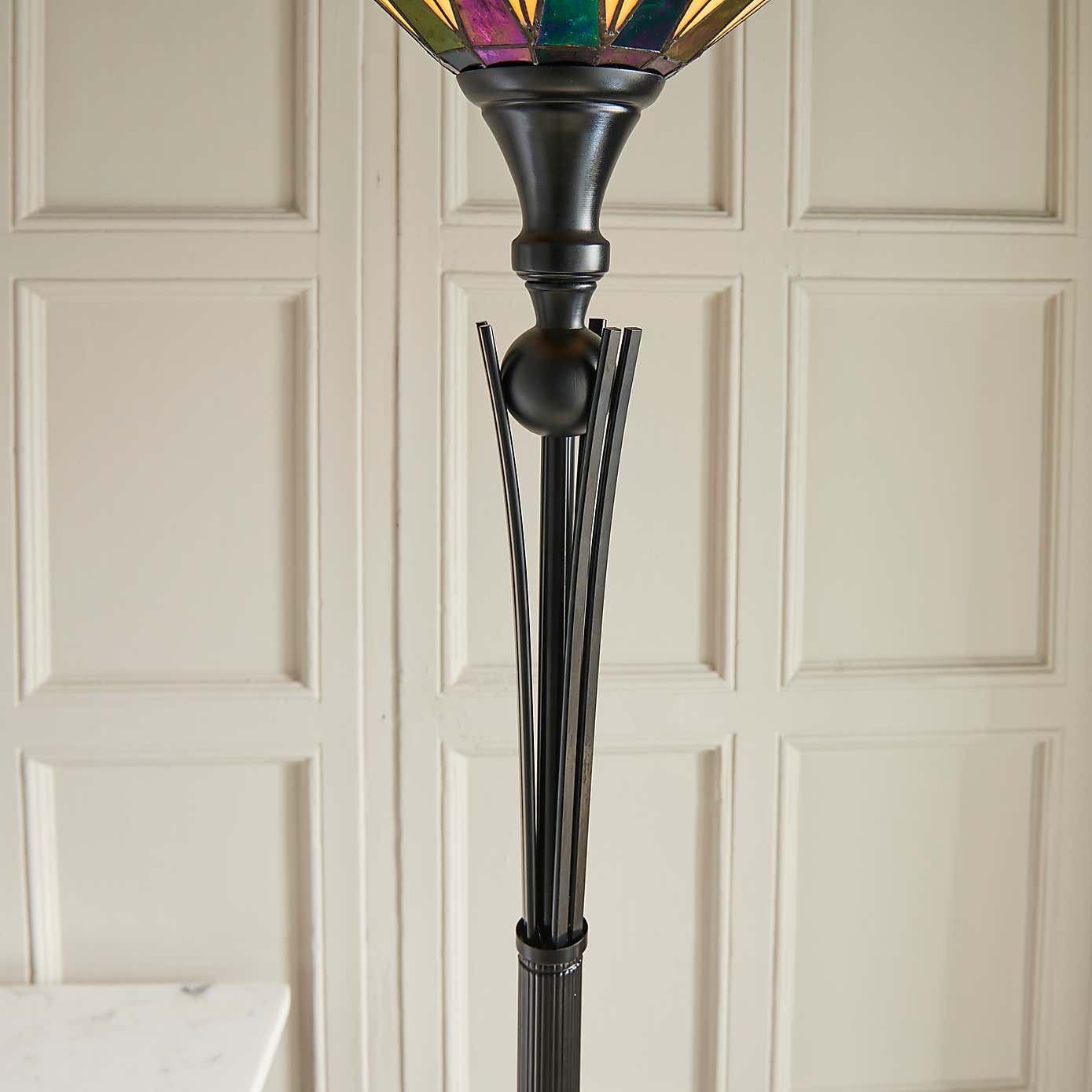 Vogue Lighting Samuel Traditional Uplighter Floor Lamp