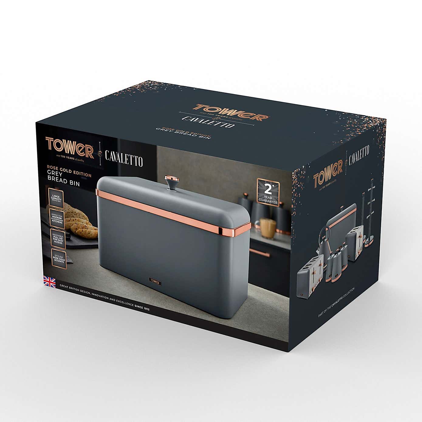 Tower Cavaletto Bread Bin